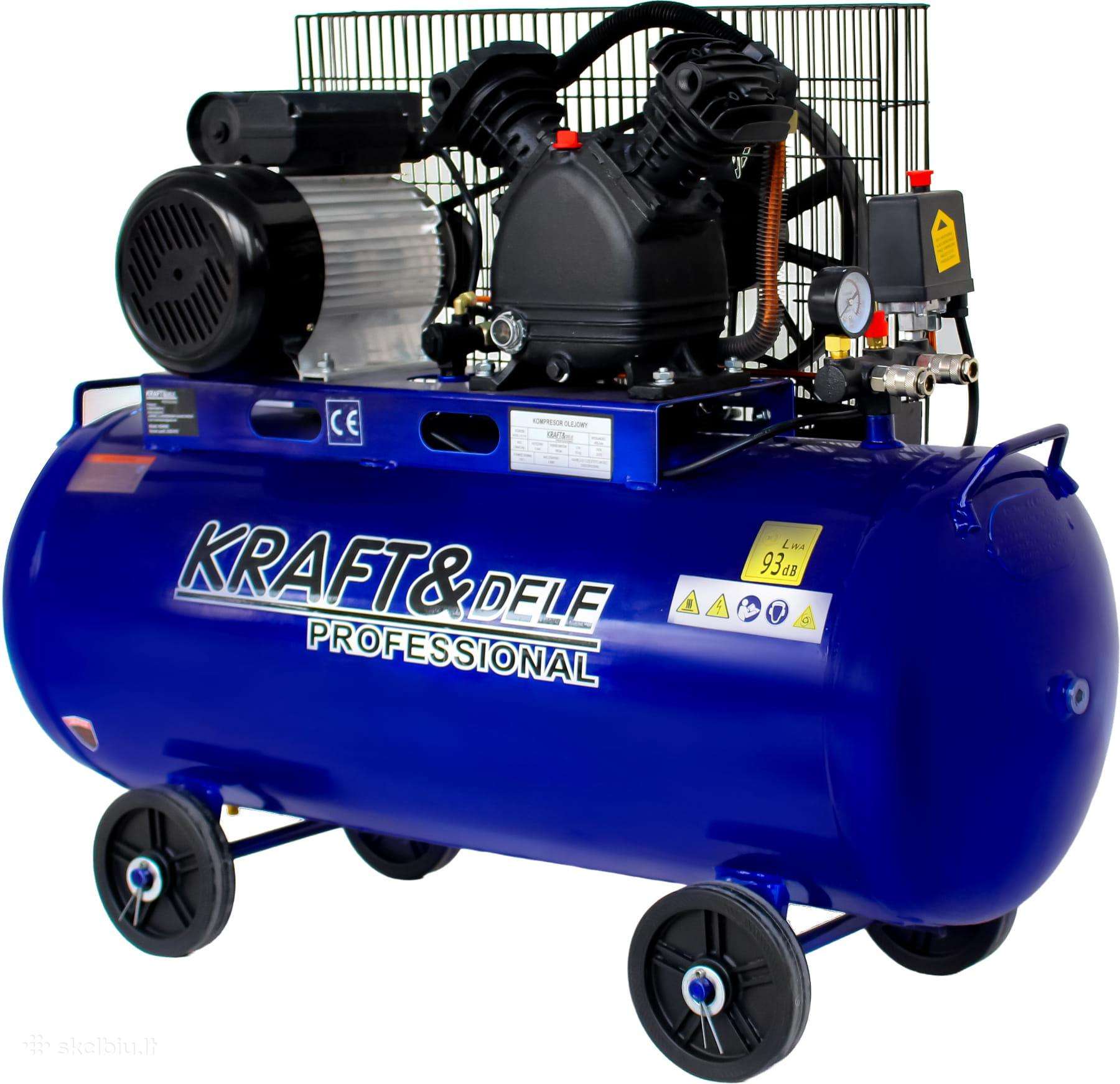 Oro kompresoriai 100l