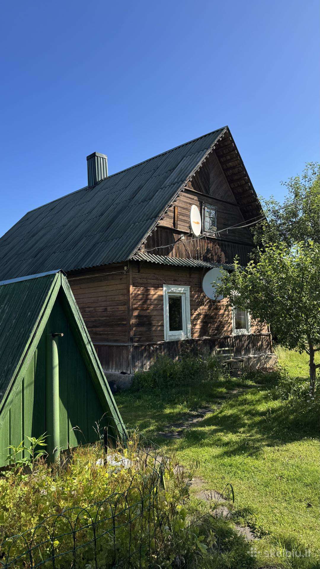 Rastinis namas nusikelimui / išsiardymui