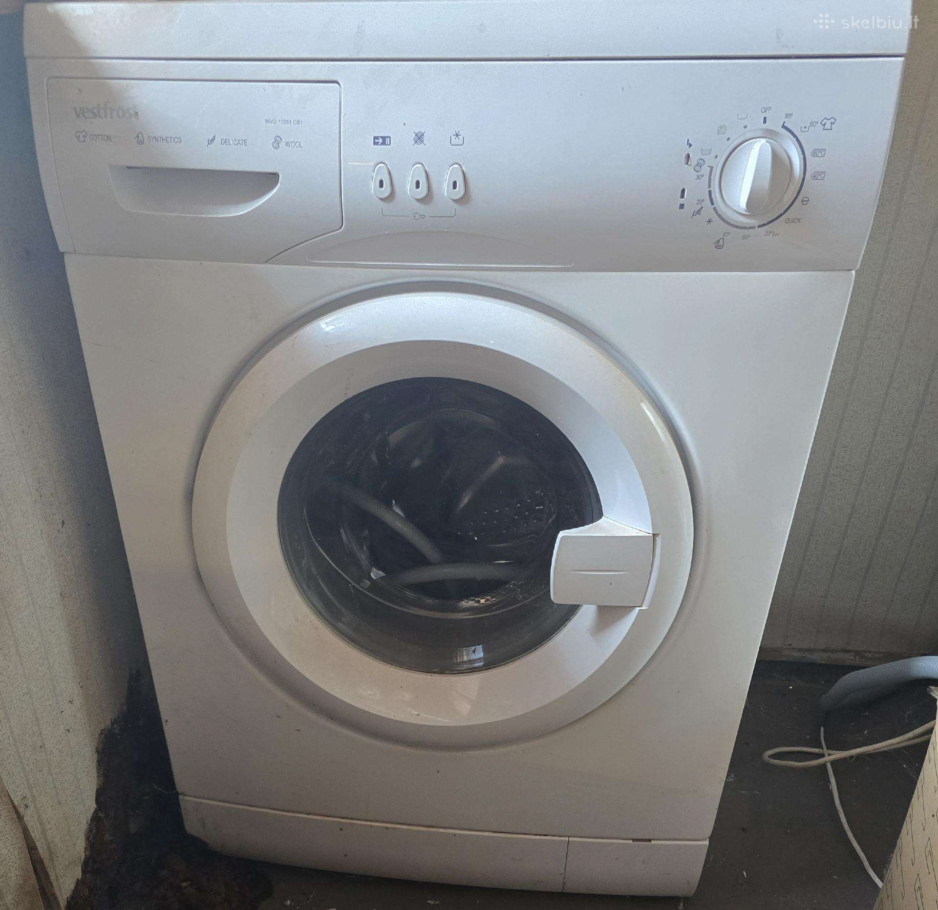 Skalbimo mašina Vestfrost Wvo 10551 Cb1