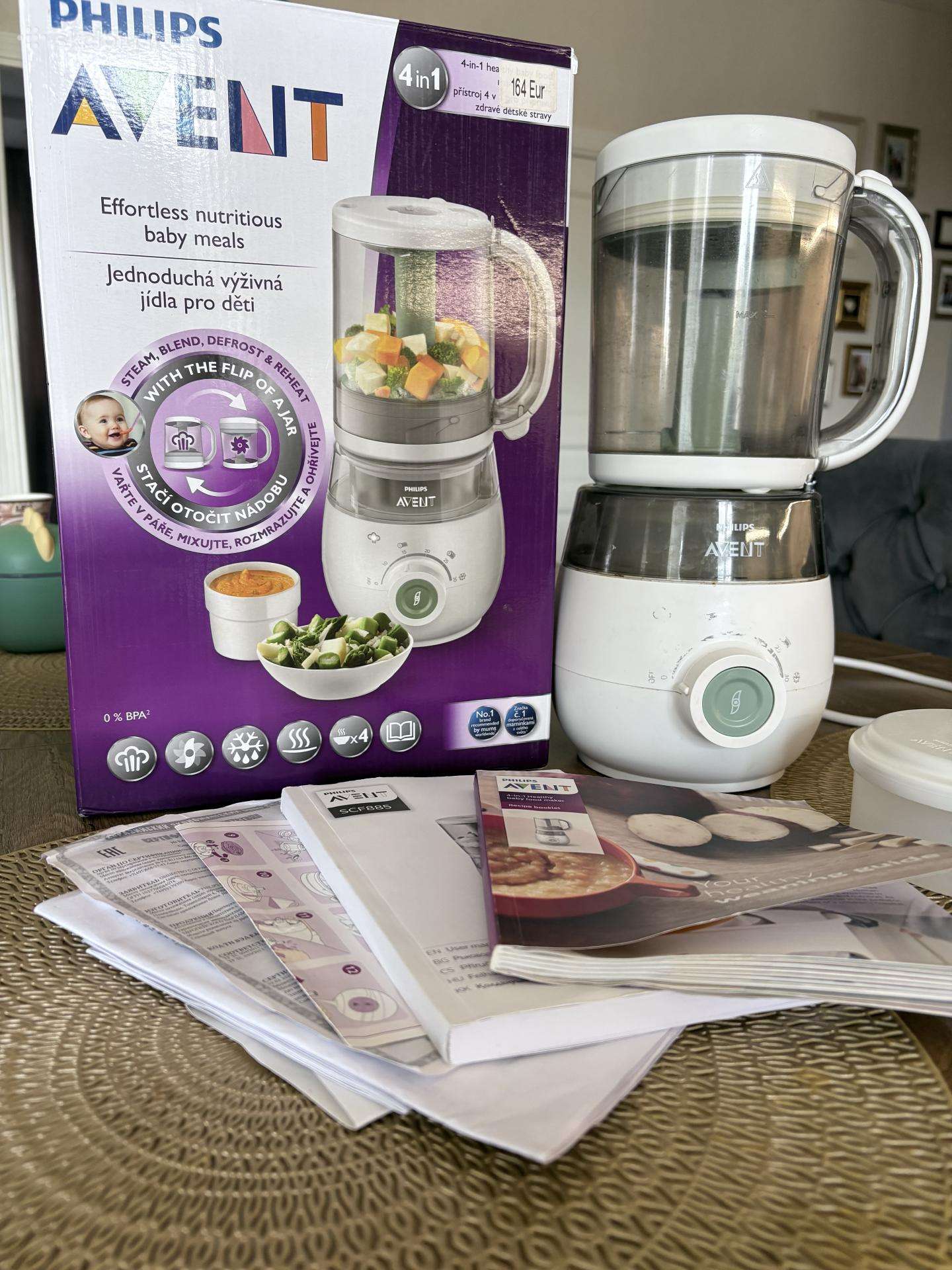 Philips Avent garintuvas trintuvas 4 in 1