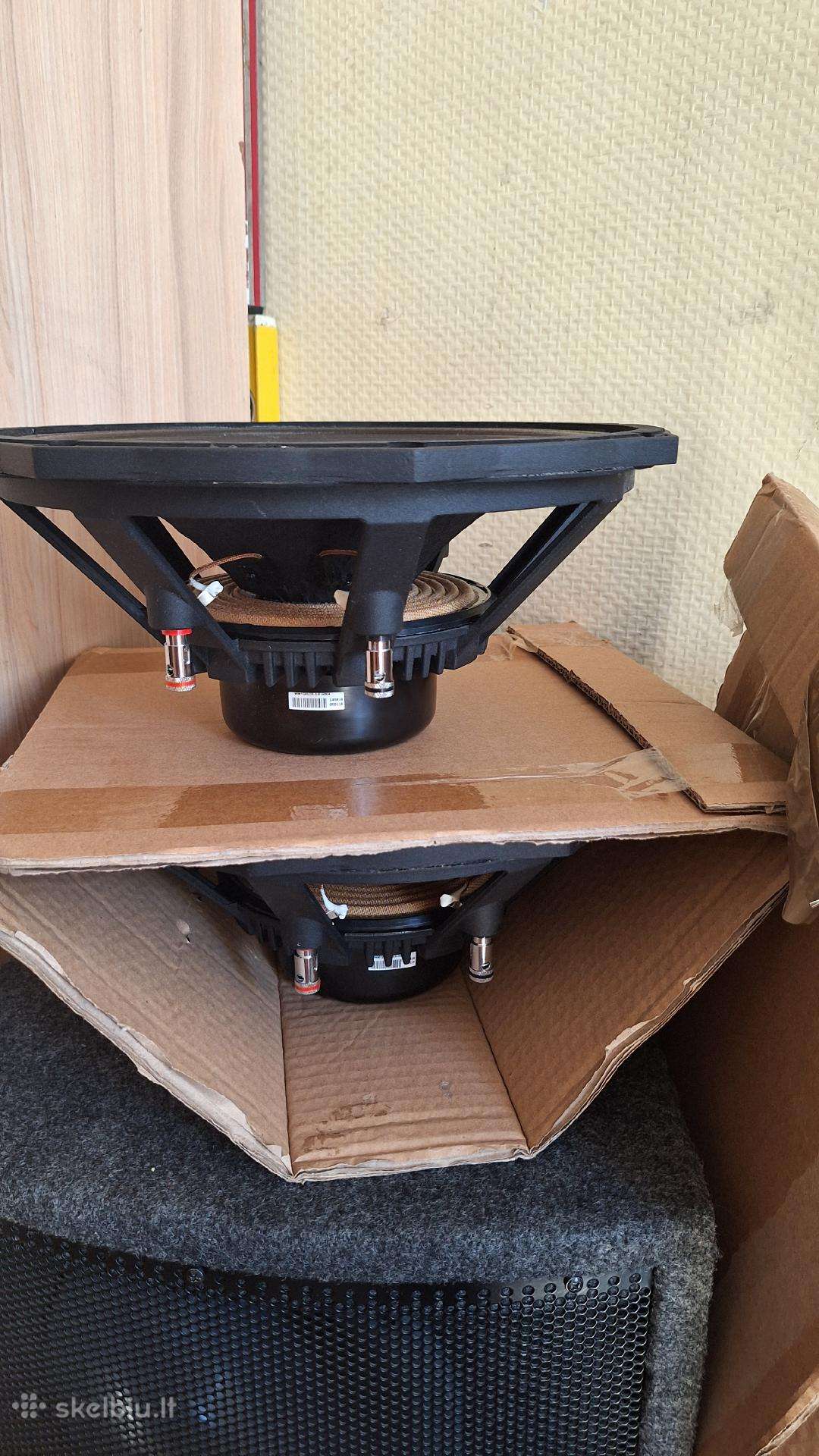 12 colių su neodiminiais magnetais Rms 200w
