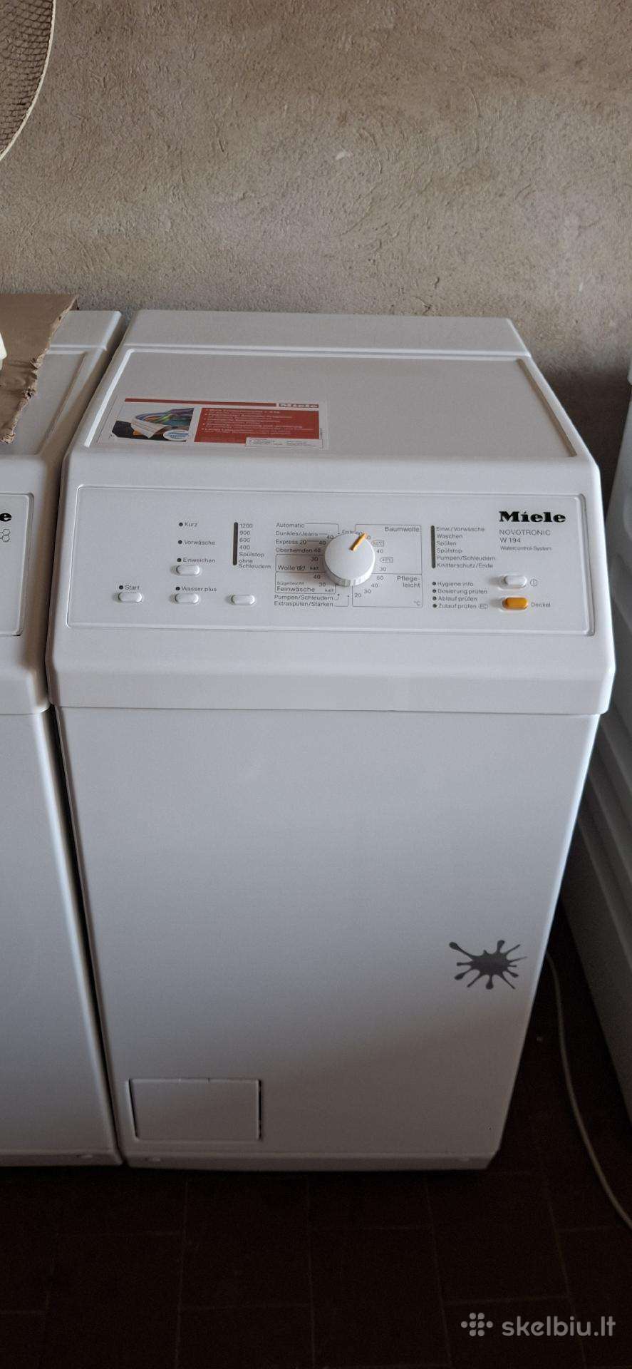 Skalbimo mašina "Miele" W 194 Novotronic A+++