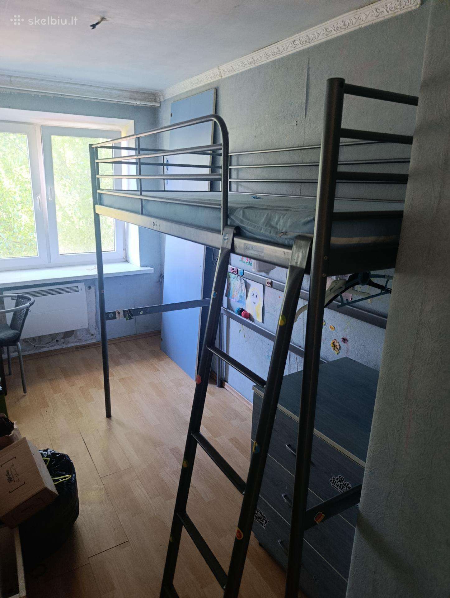 Dviaukštė metalinė lova