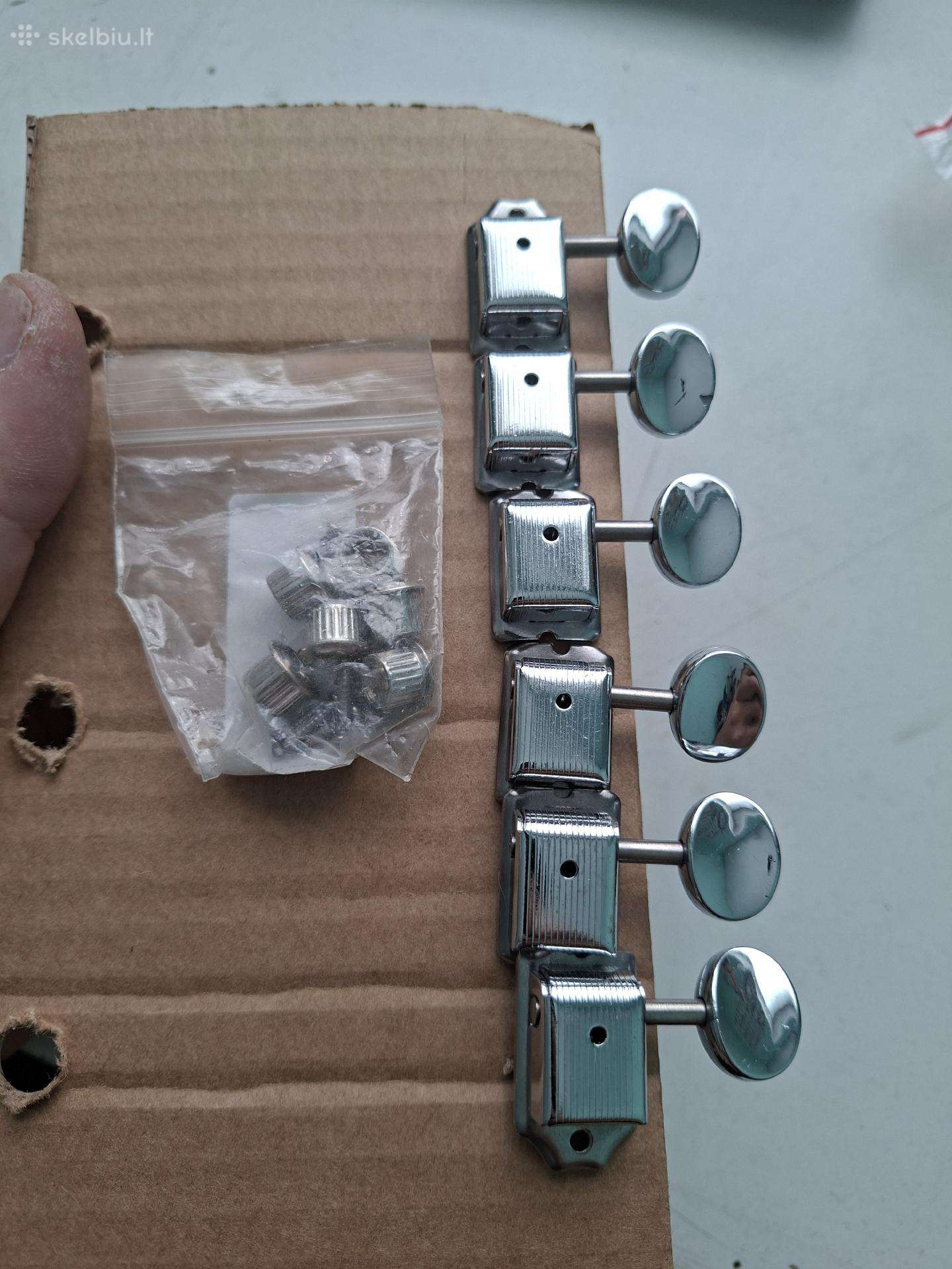 Kluson tipo gitaros koliukai