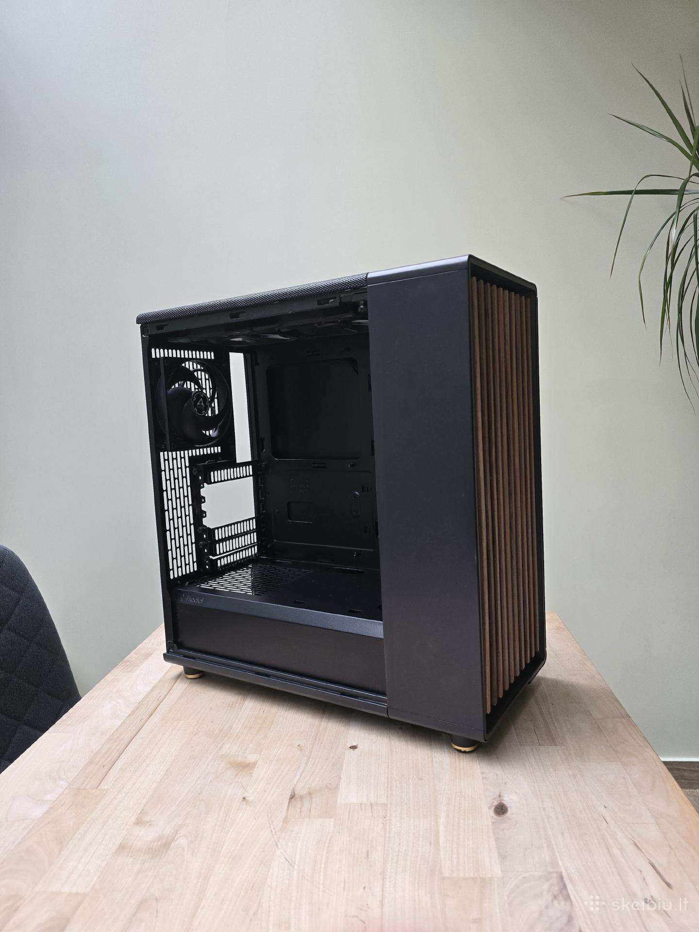 Fractal design north Tg su papildomais fanais