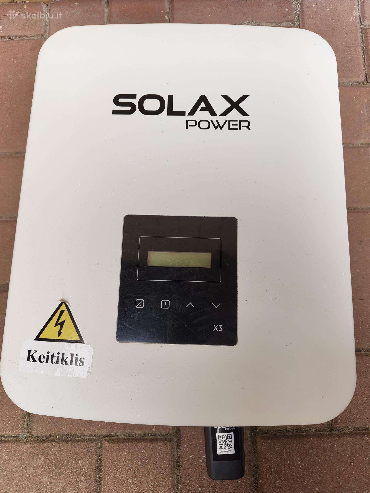 Solax Inverteris 10kw