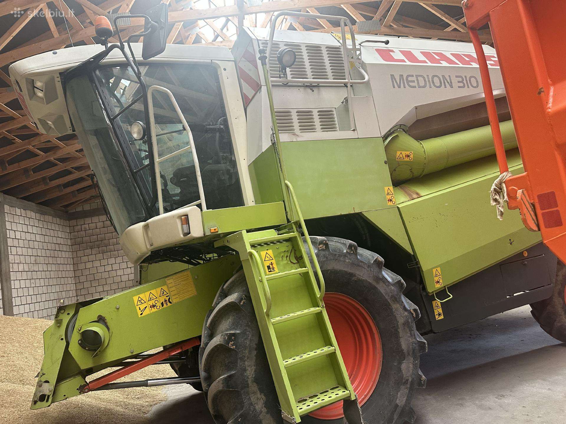 Javu kombainas claas medion 310 labai geros bukles