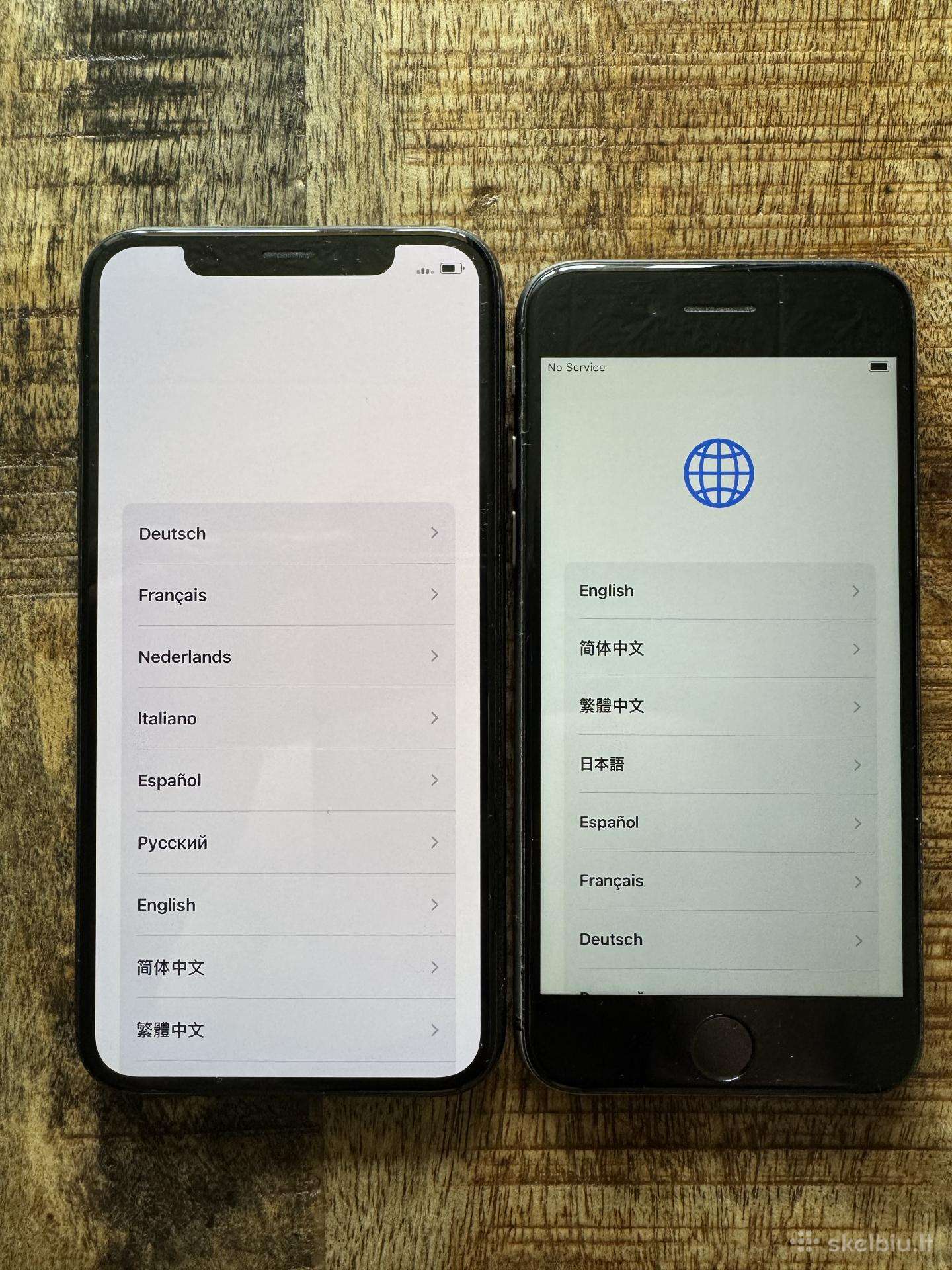 Parduodu iPhone XS ir iPhone 8