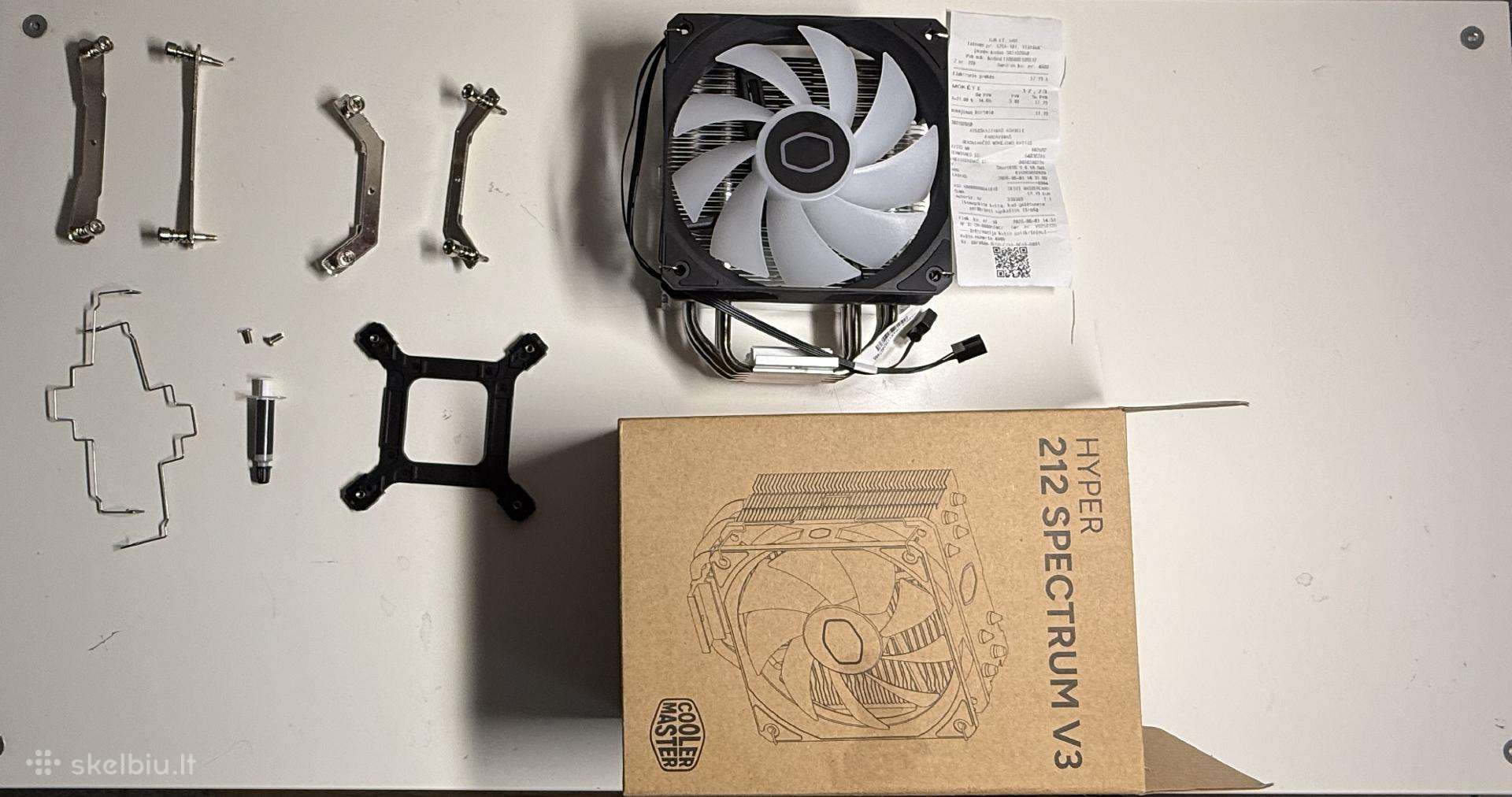 Coolermaster Hyper 212 spectrum V3 aušintuvas