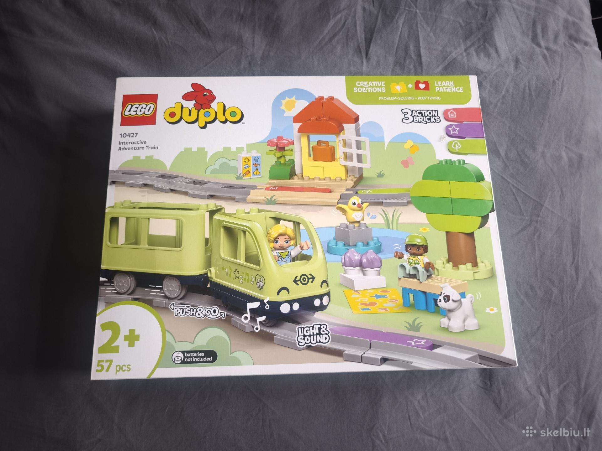 Lego duplo Interaktyvus nuotykių traukinukas 10427