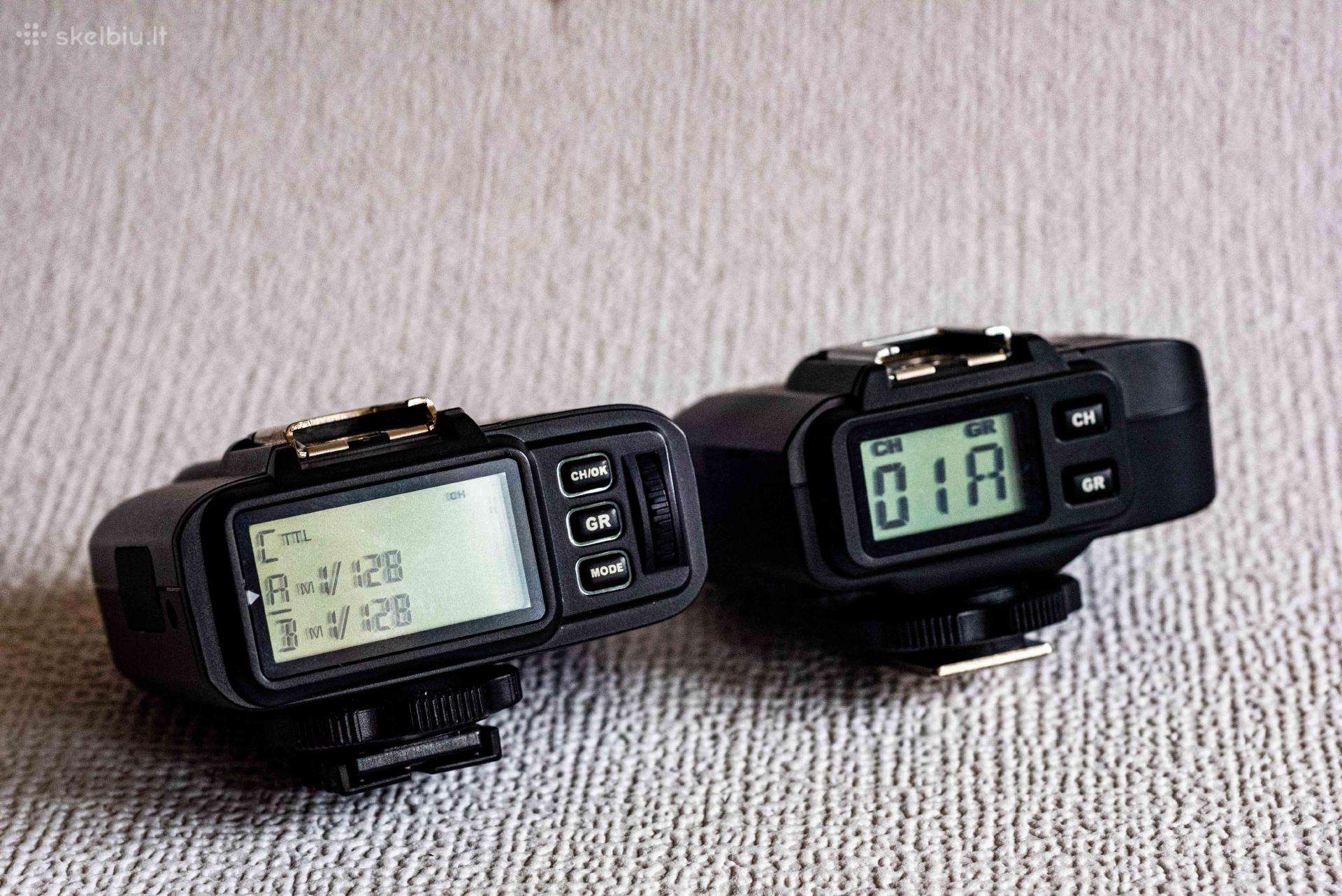 Godox X1ts ir X1rs Sony sistemai