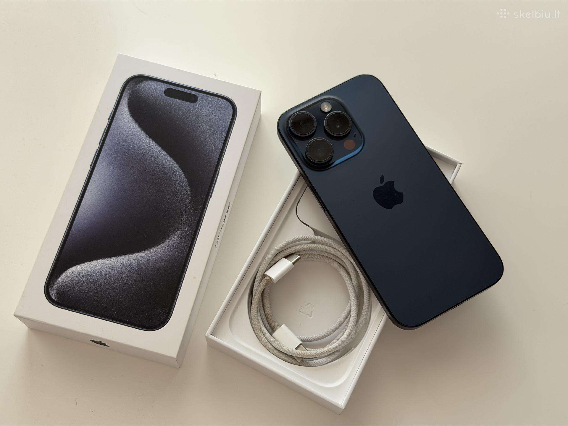 Apple iPhone 15 pro 128gb su 96% org. baterija!