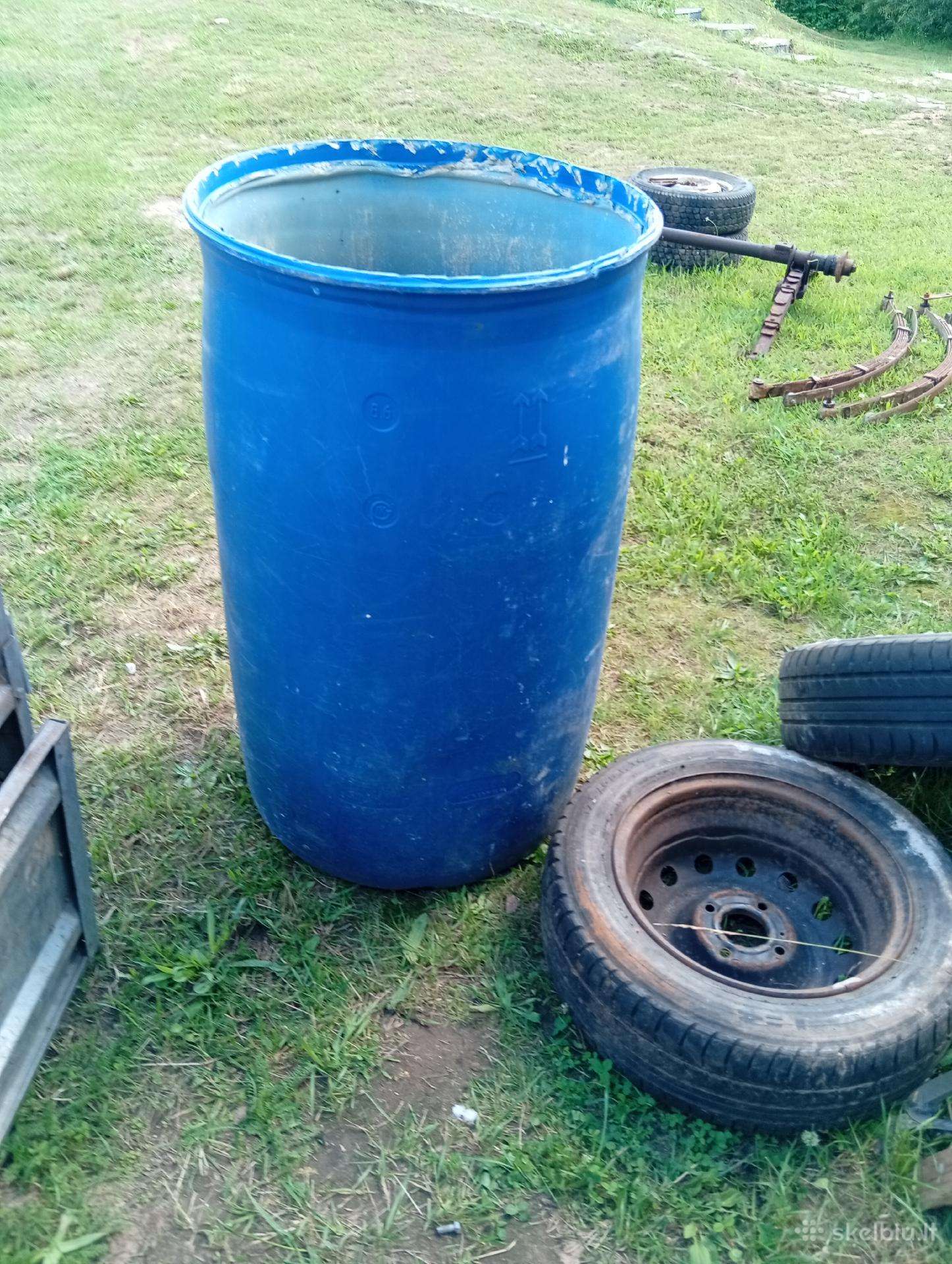 Plastmasine 200 l talpa dugnja skile kranui