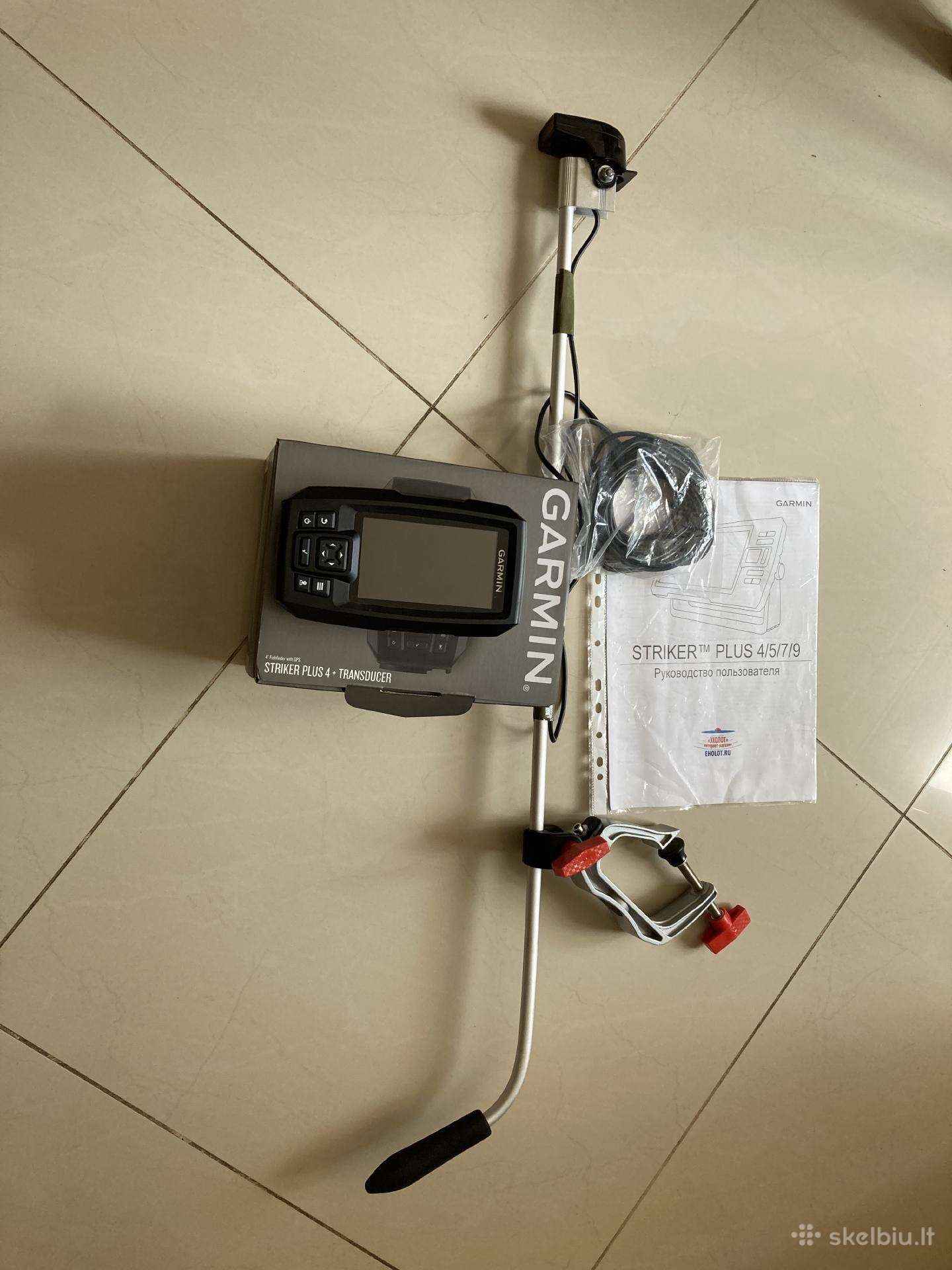 Eholotas garmin striker 4