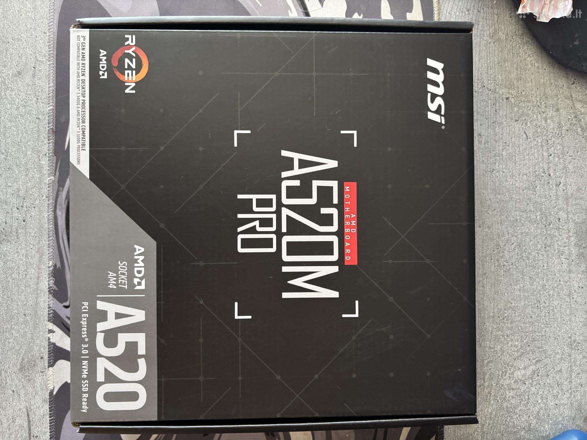 Msi A520m Pro + 16gb ddr4