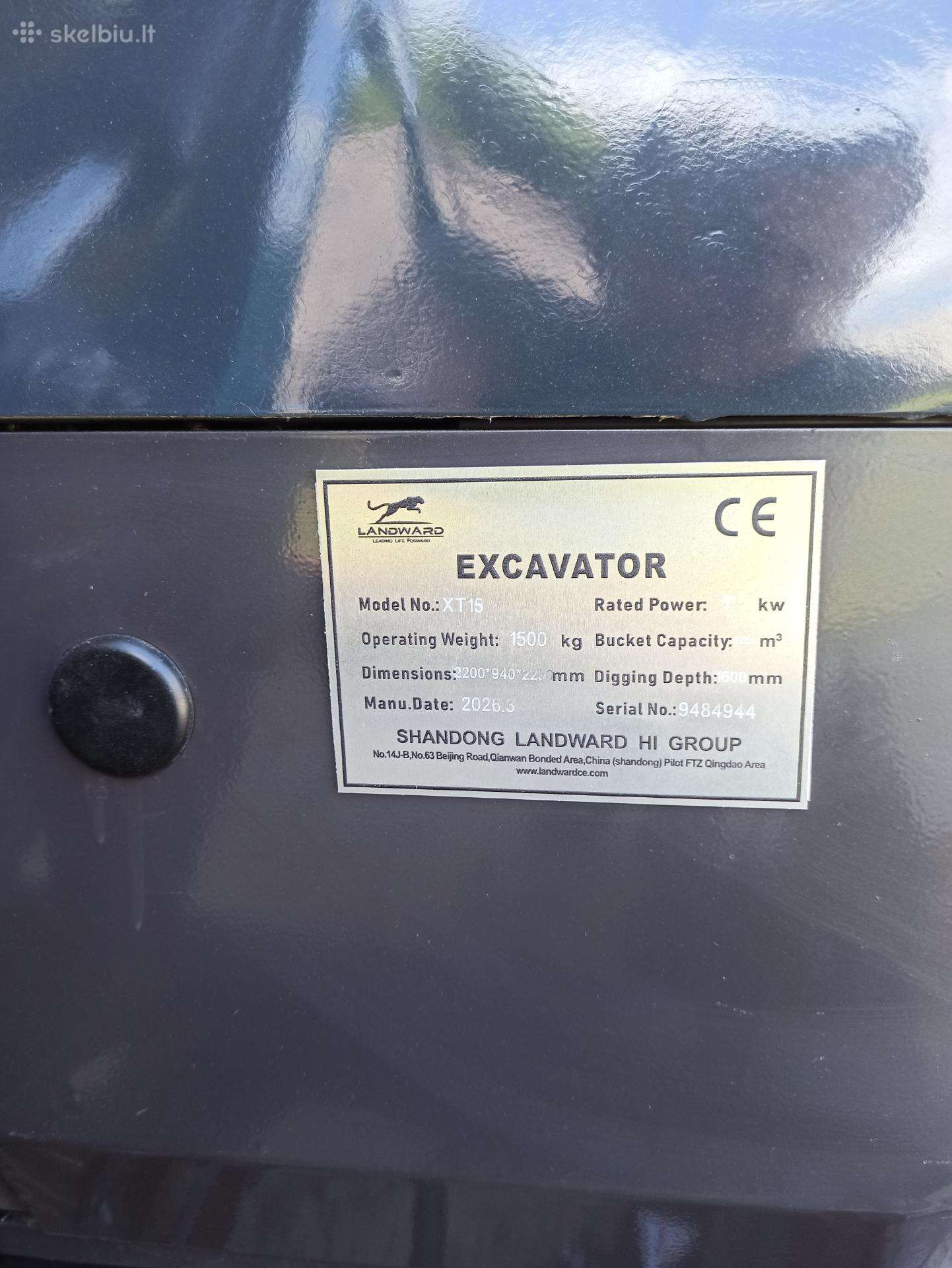 HT15 Xt15, mini excavator
