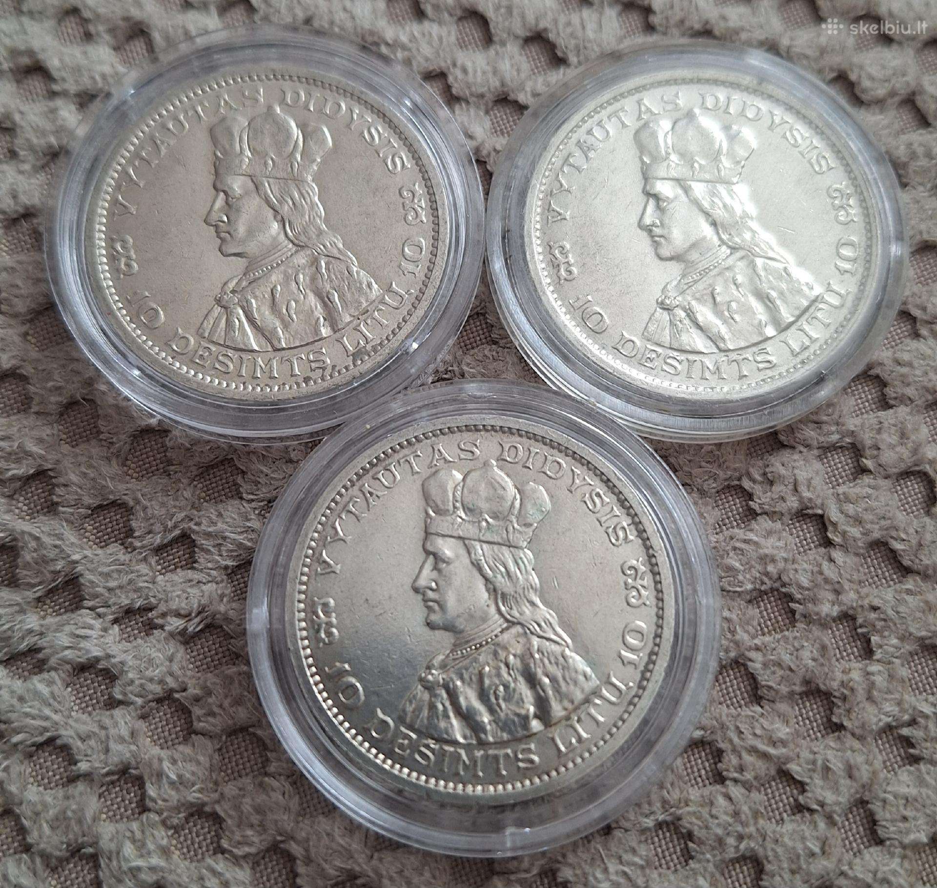 Lietuva 1936 10 Lt Vytautas