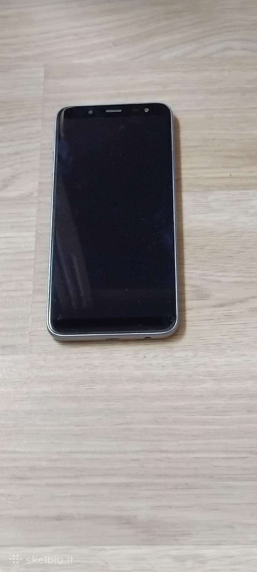 Samsung Galaxy J6 (idealios būklės, kaip naujas)