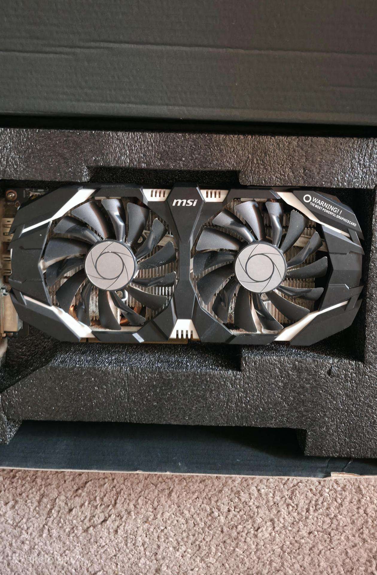 Msi Geforce Gtx 1060 3gb Gpu (Dual Fan)