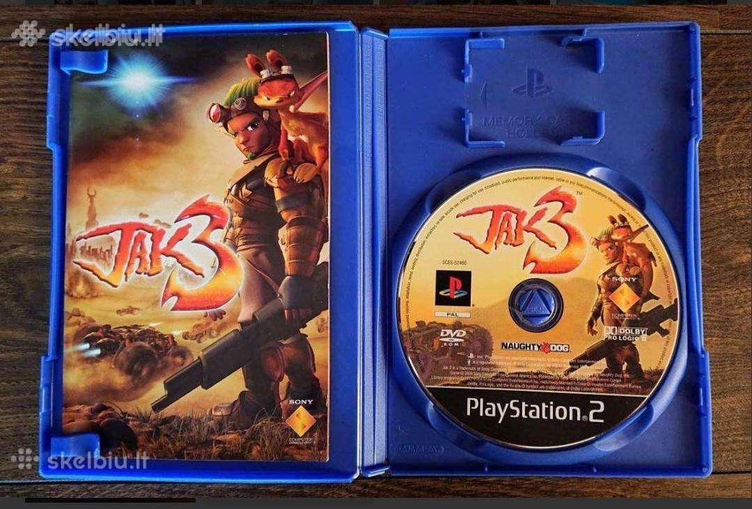 Kolekcinis Play Station ps2 žaidimas - Jak3