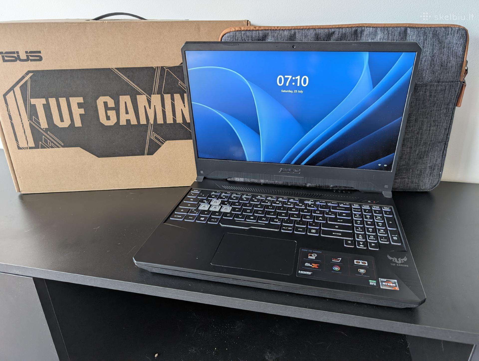 Asus Tuf Gaming Kompiuteris Ryzen 7, Rtx 2060 6gb
