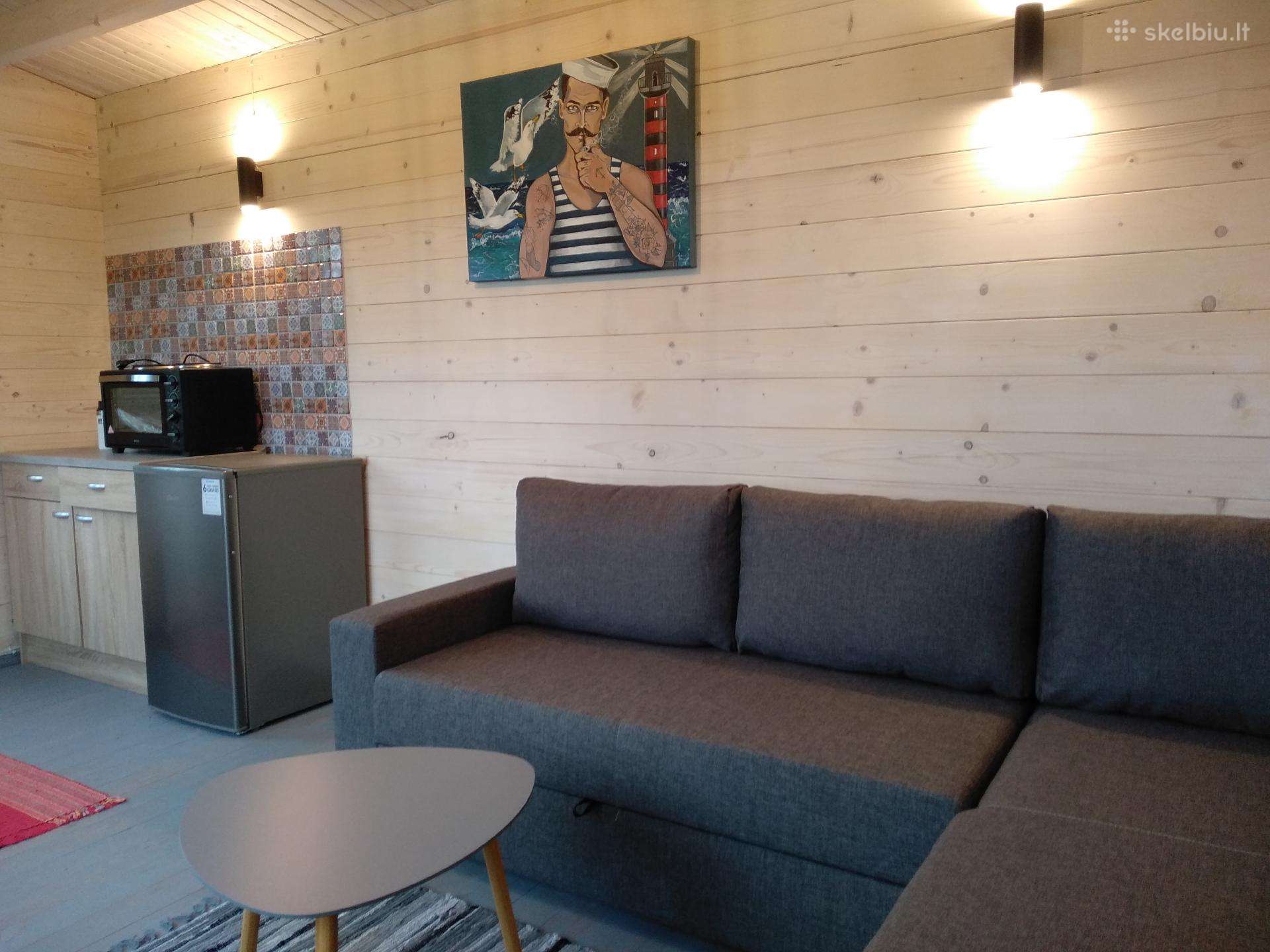 Trijų vietų kampinė sofa lova