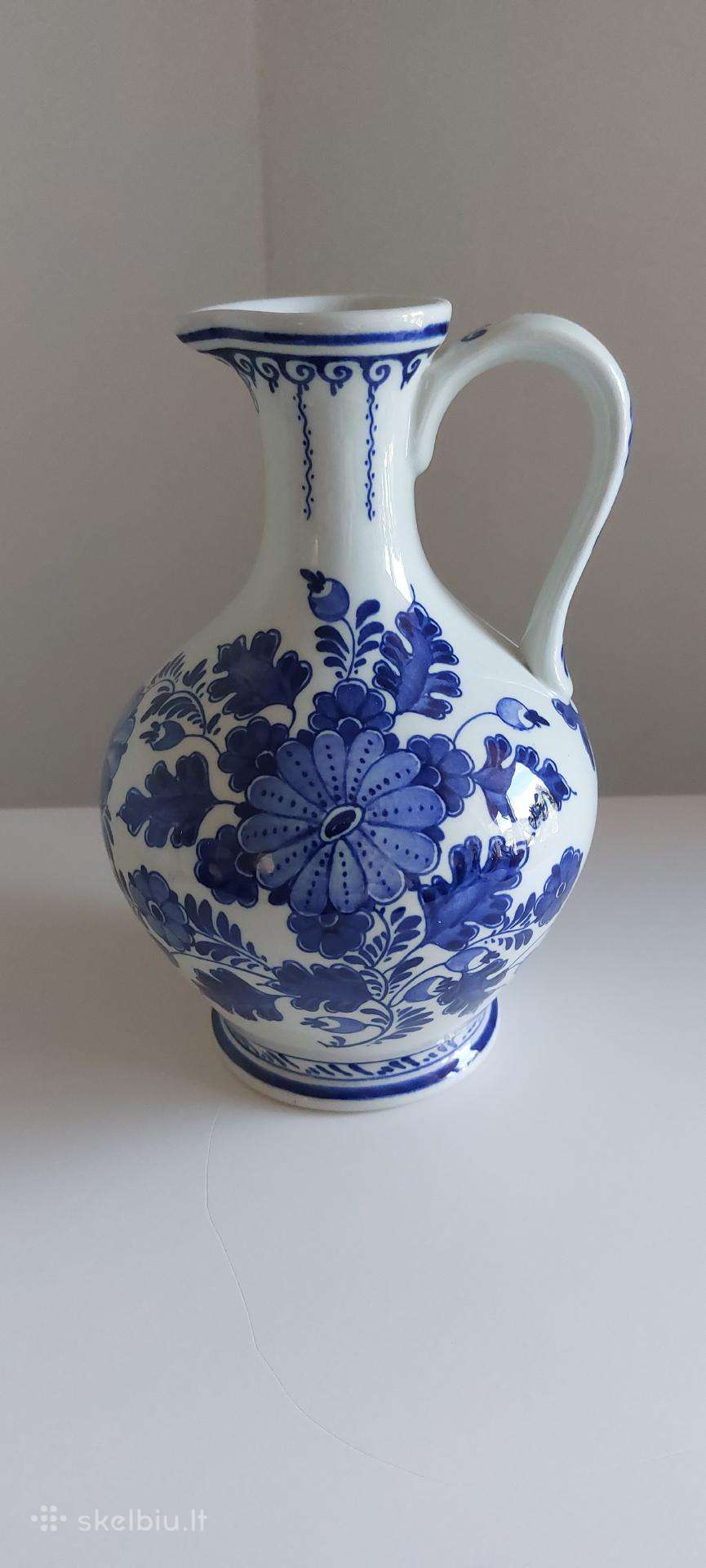 Original Delfts Blauw / Eertyds Holland vaza-ąsoti