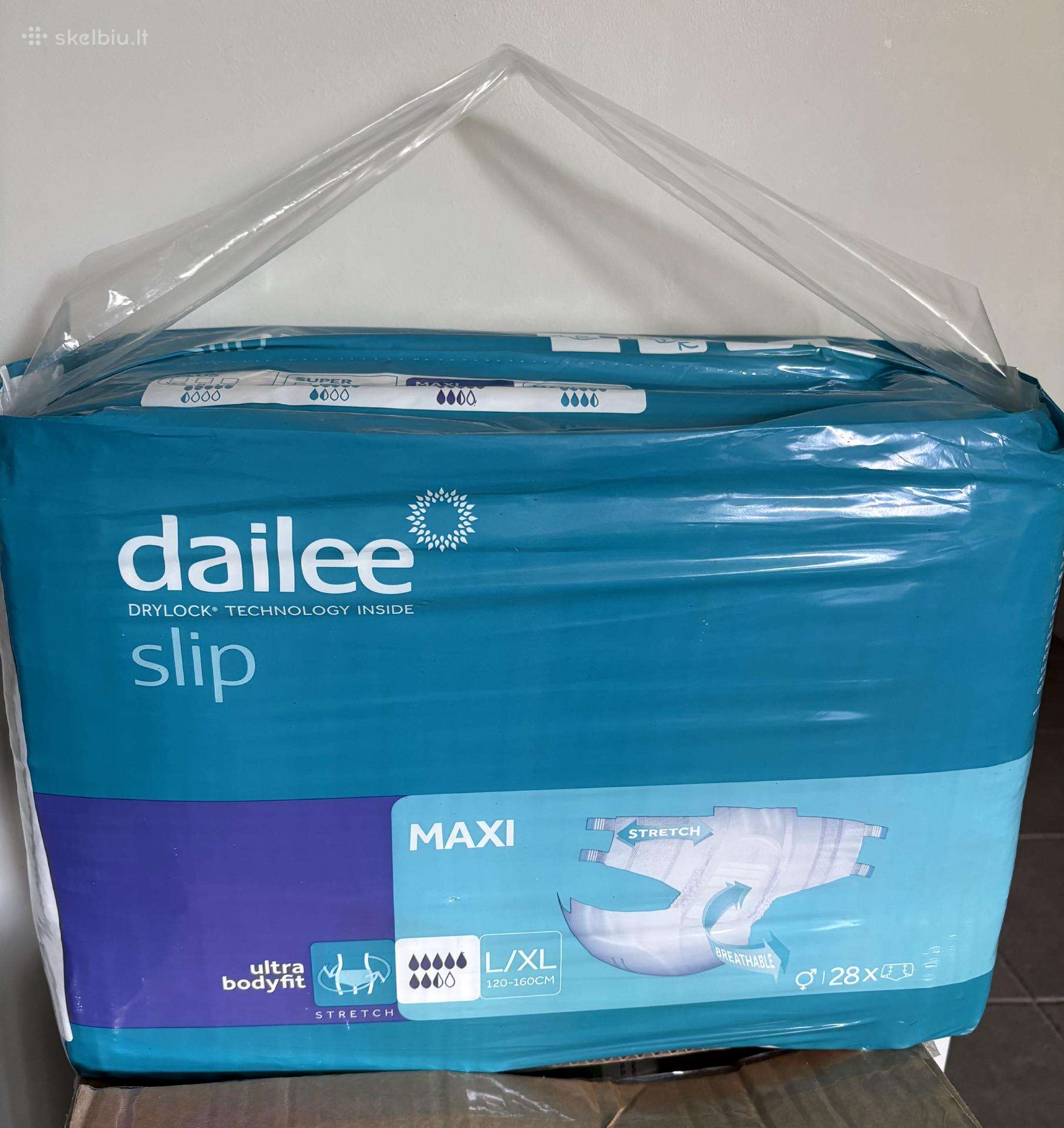 Dailee suaugusių pampersai 28 vnt L/XL