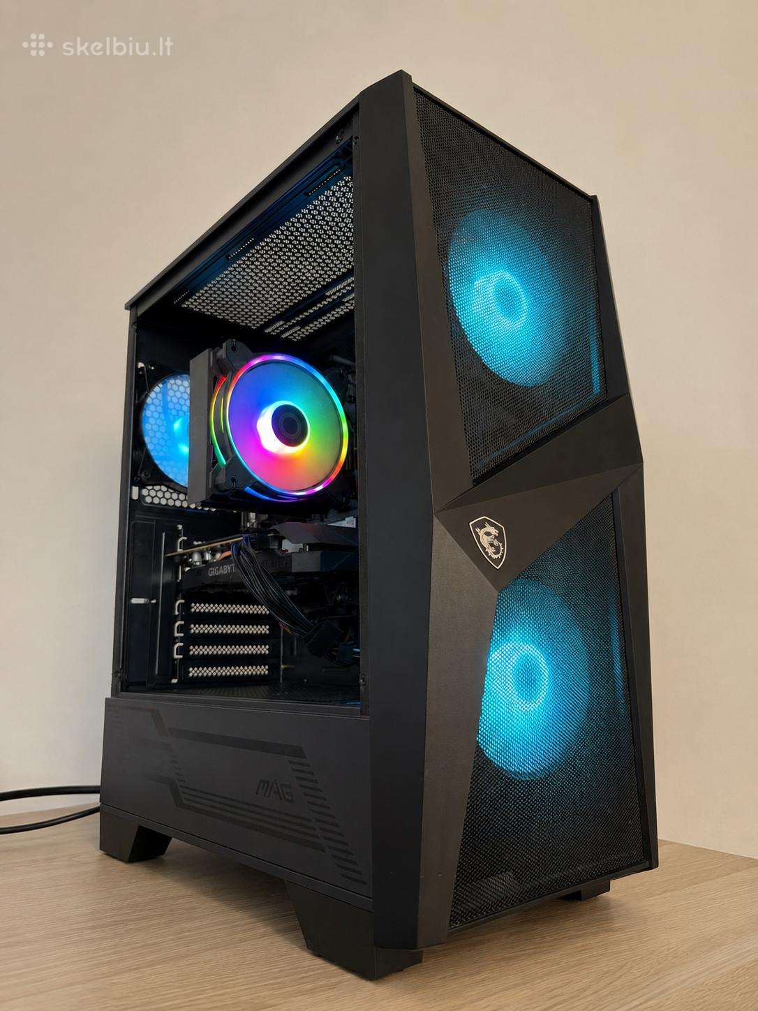 Žaidimų kompiuteris (Ryzen 5, Rtx 2060)
