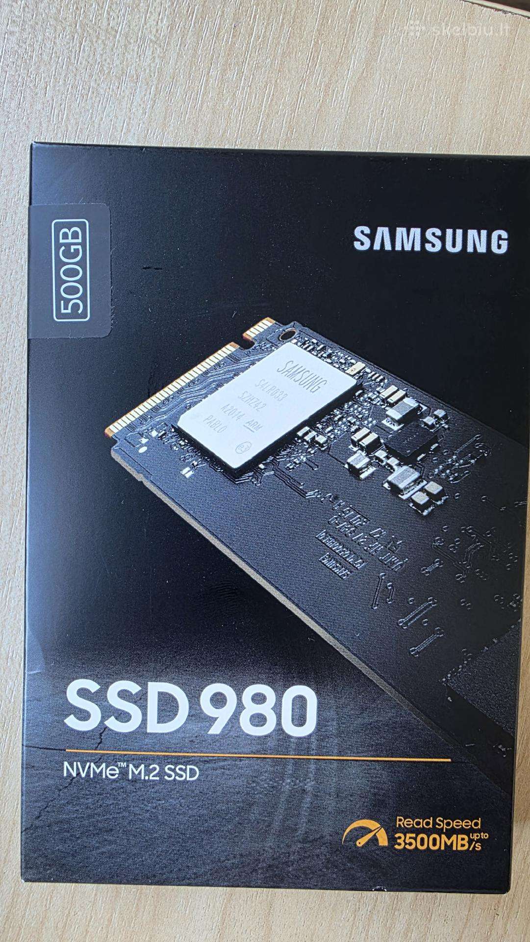 Kietasis diskas (SSD) Samsung 980 Nvme M.2 500gb