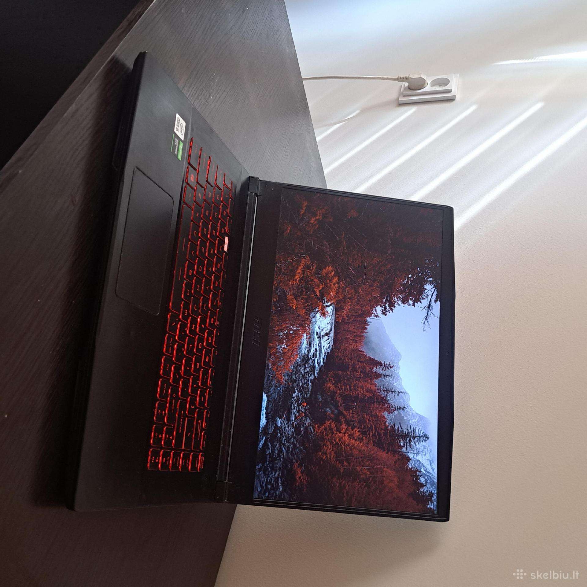 Msi Gf63 Thin – žaidimams Veikia puikiai