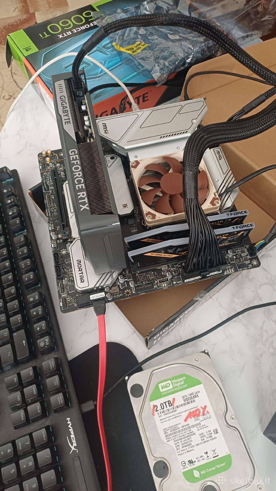 B660 cpu RAM komplektas