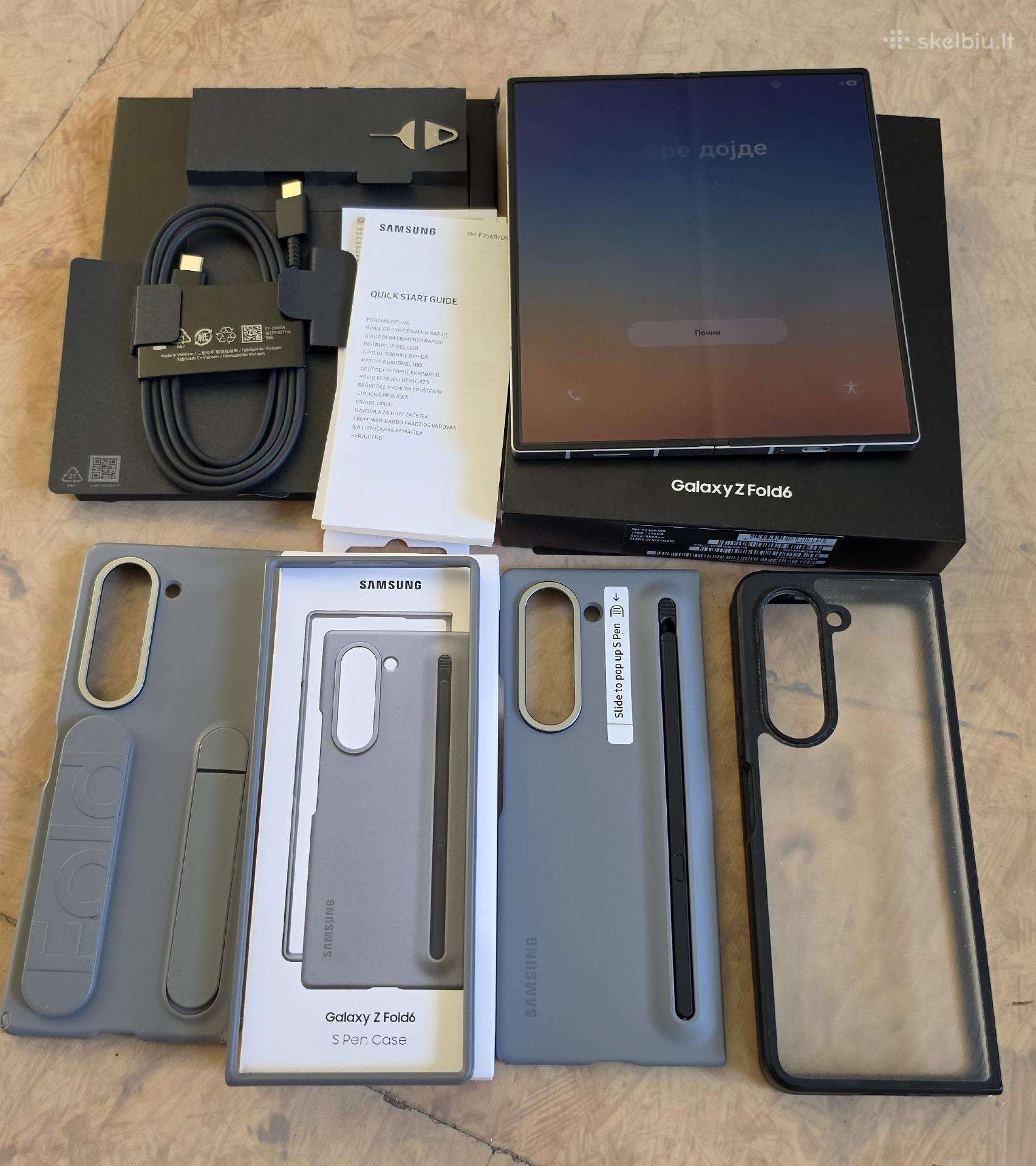 Parduodamas Samsung Galaxy Fold6 – kaip naujas