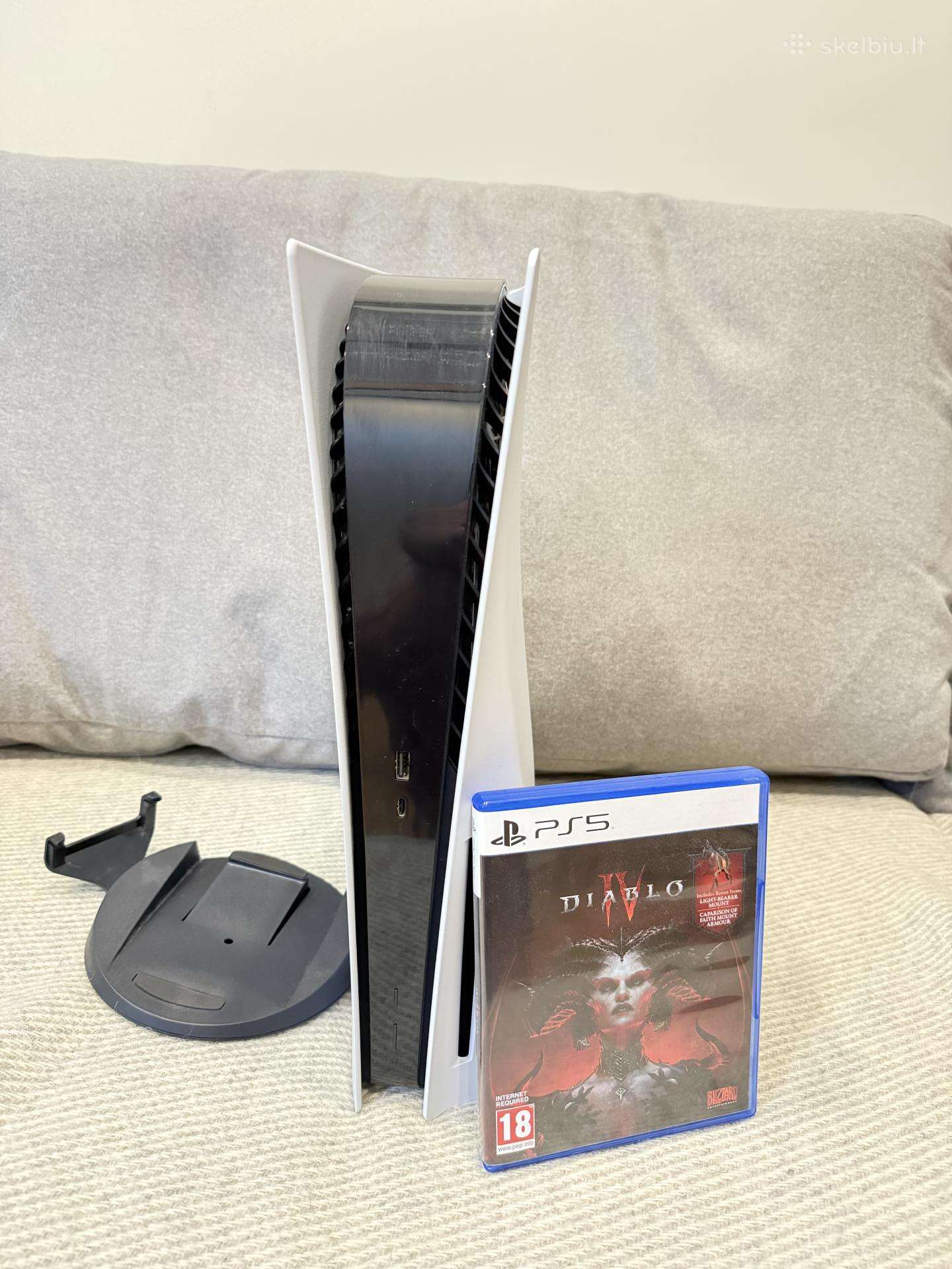 Playstation 5 Disc Edition Cfi-1216a + Diablo 4
