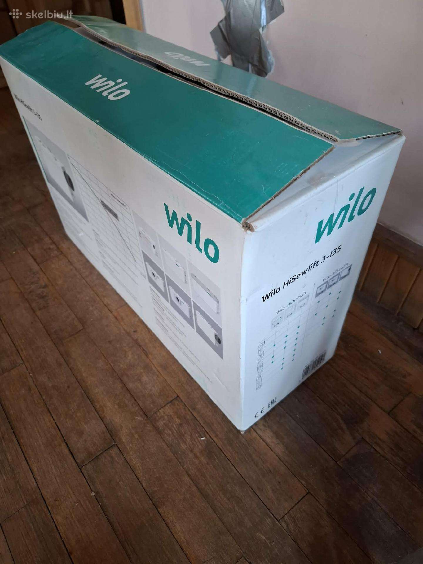 Nuotekų siurblinė su smulkintuvu Wilo Hisewlift