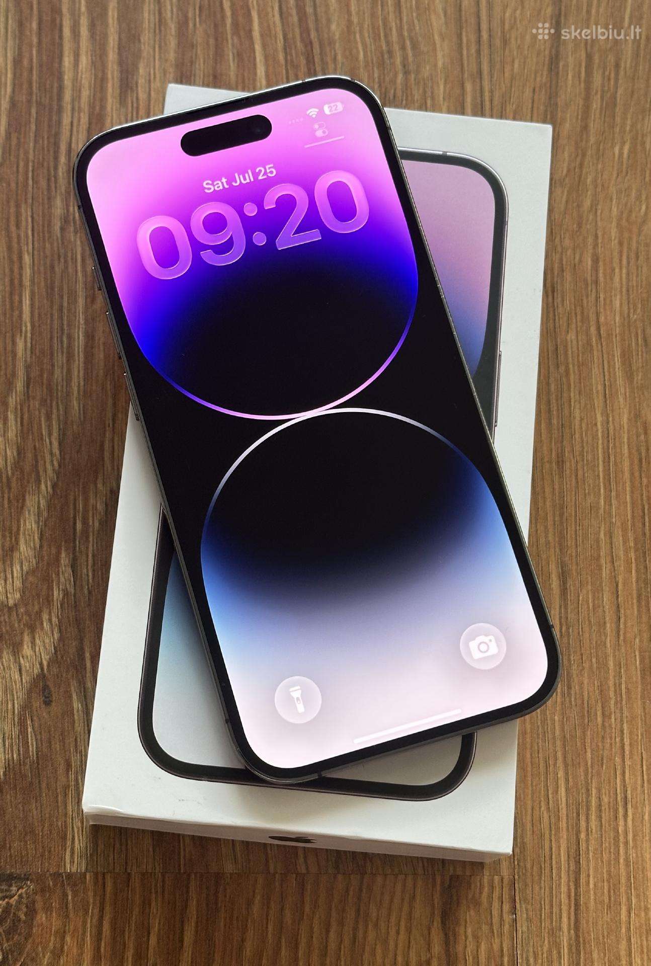 iPhone 14 Pro 128gb Deep Purple - 100% Battery