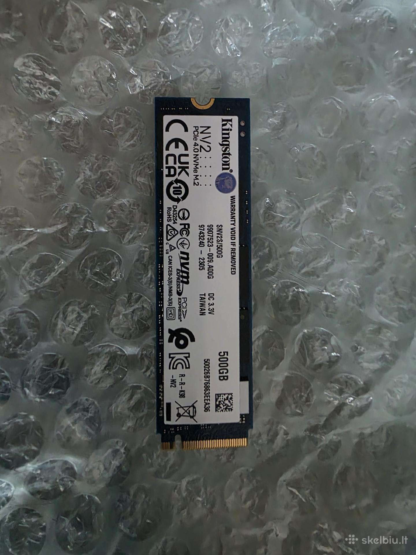 Kingston Nv2 pcie 4.0 500gb nvme