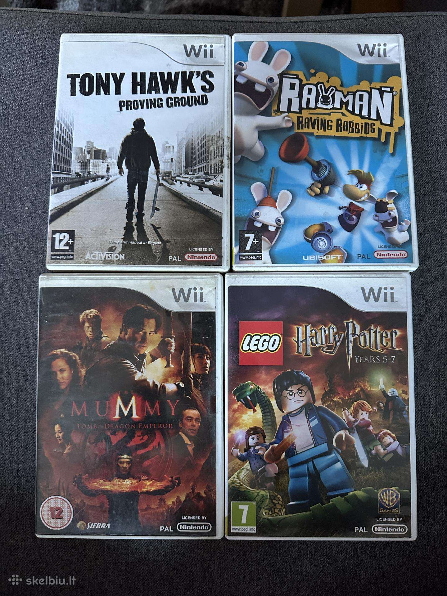 Nintendo wii žaidimai