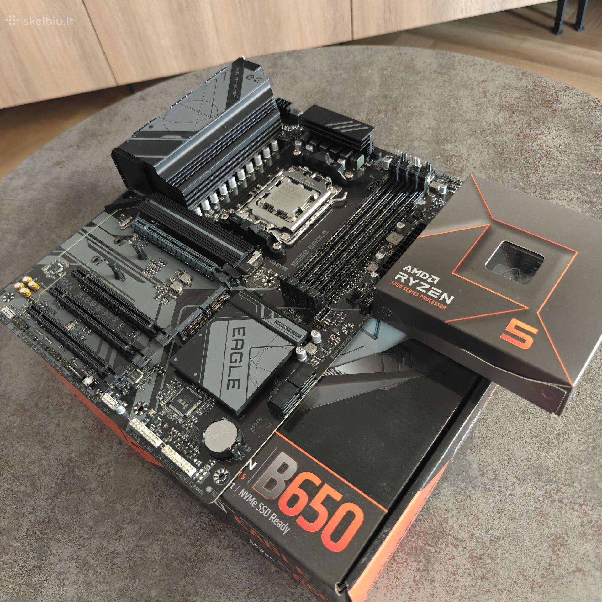 7600x + gigabyte b650 eagle