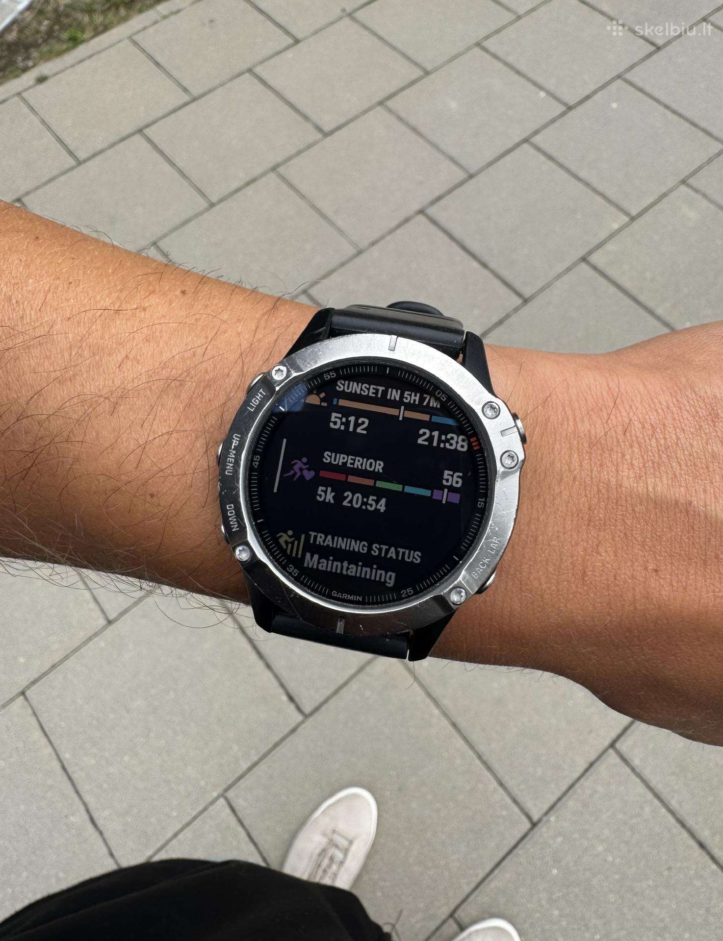 Garmin fenix 6 silver