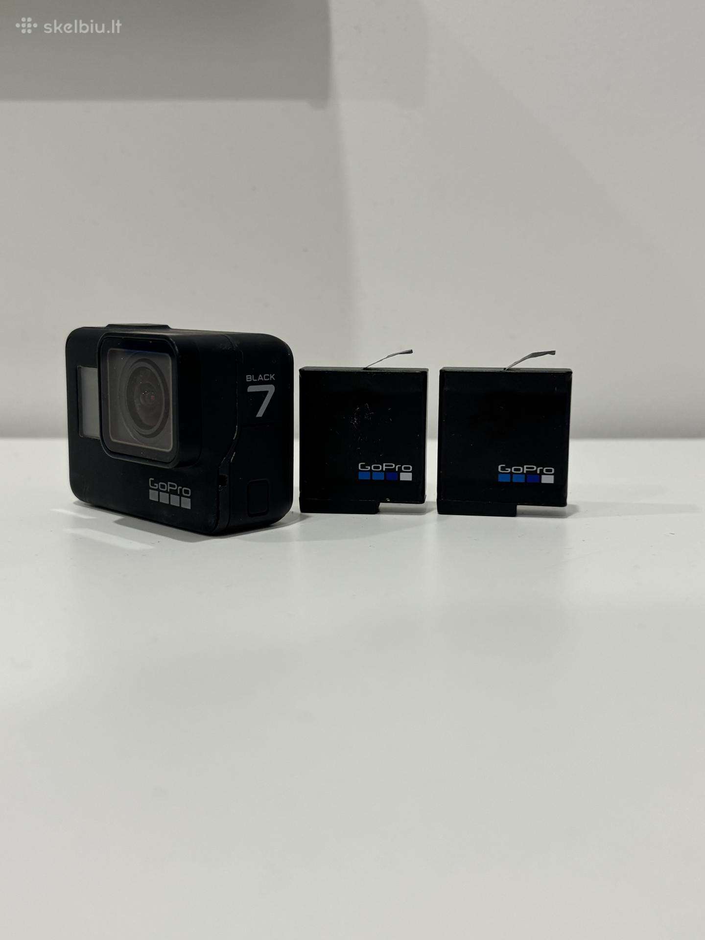 Gopro Hero 7 Black su priedų komplektu