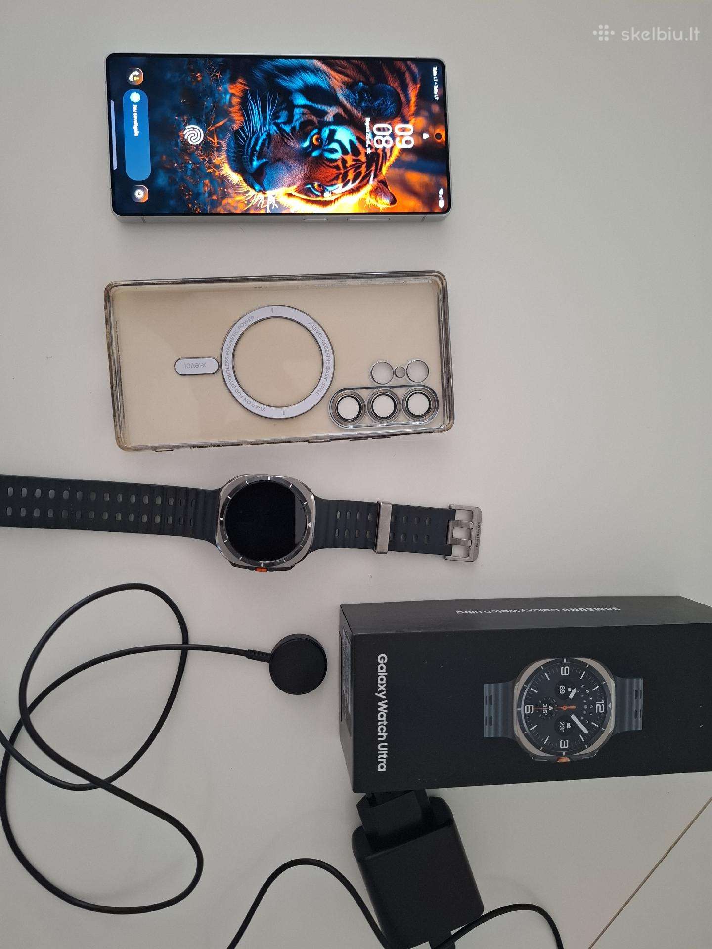 Samsung galaxy S25 ultra. Be Laikrodžio!