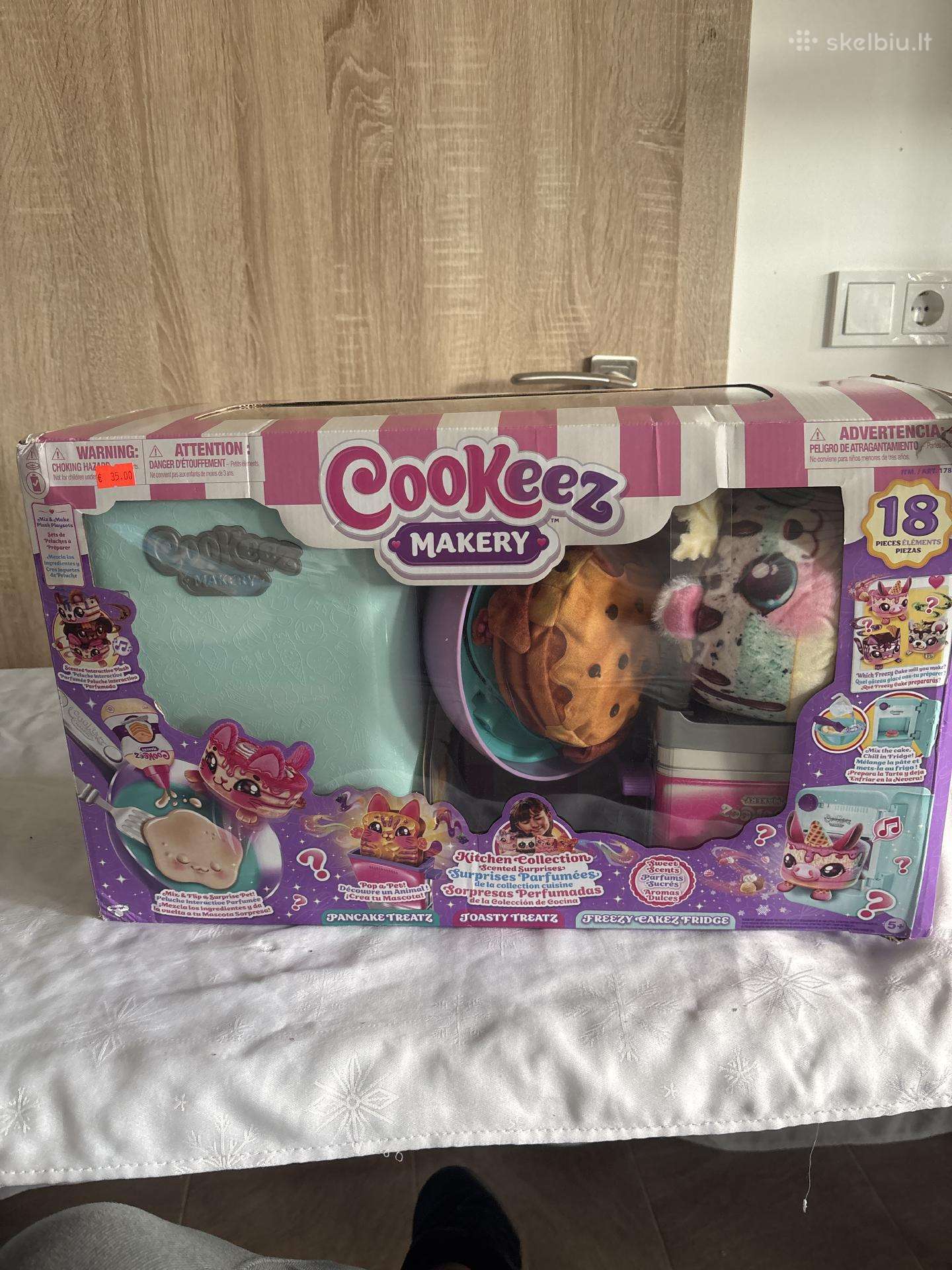 Žaidimas vaikams Cookeez Makery