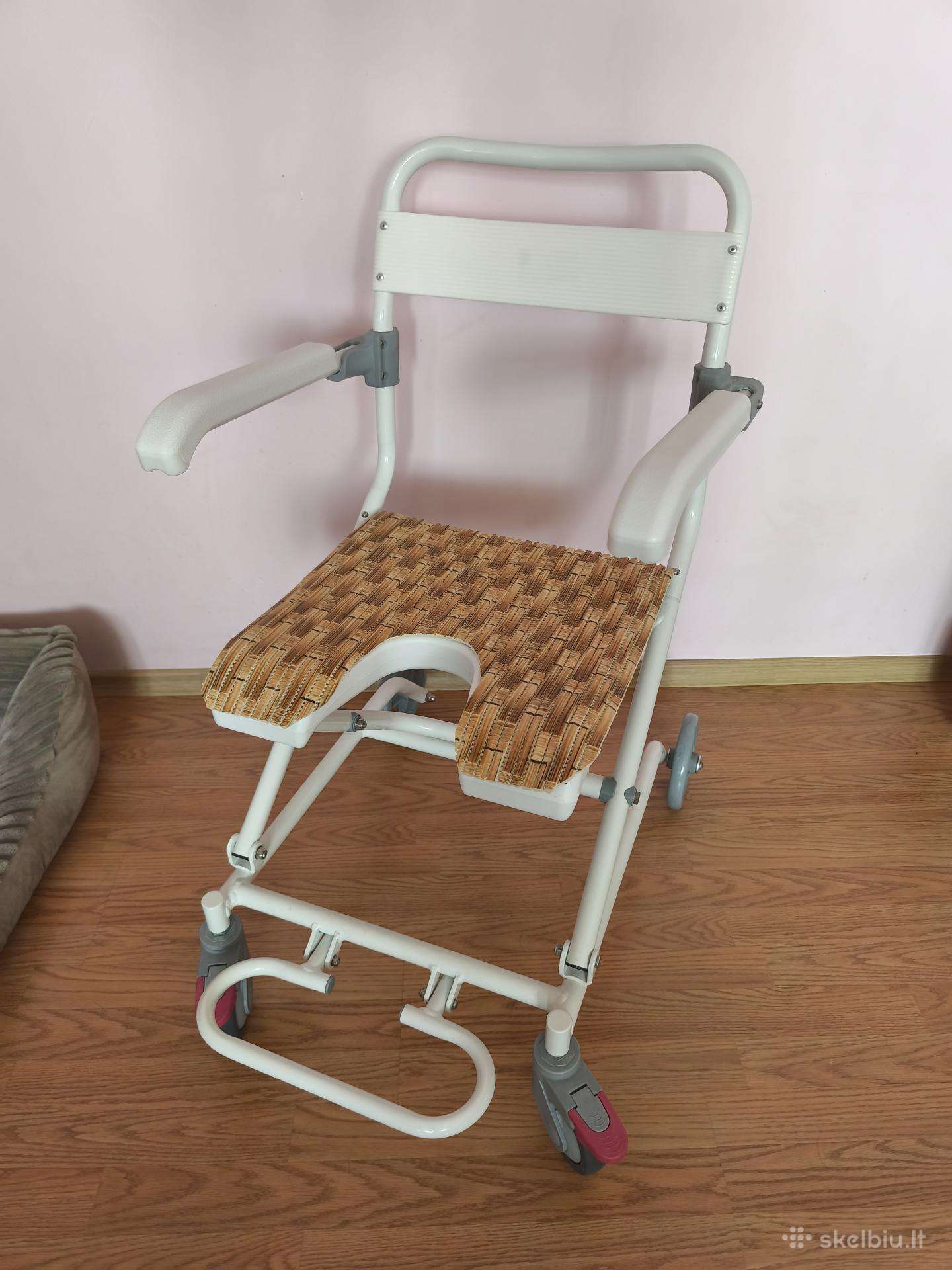 Dušo kėdė- vežimėlis naudotas labai geros būklės