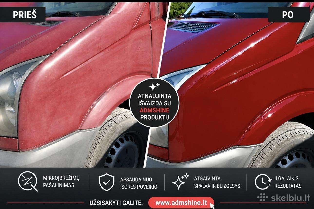Tepamas savaime išsilyginantis lakas auto-moto