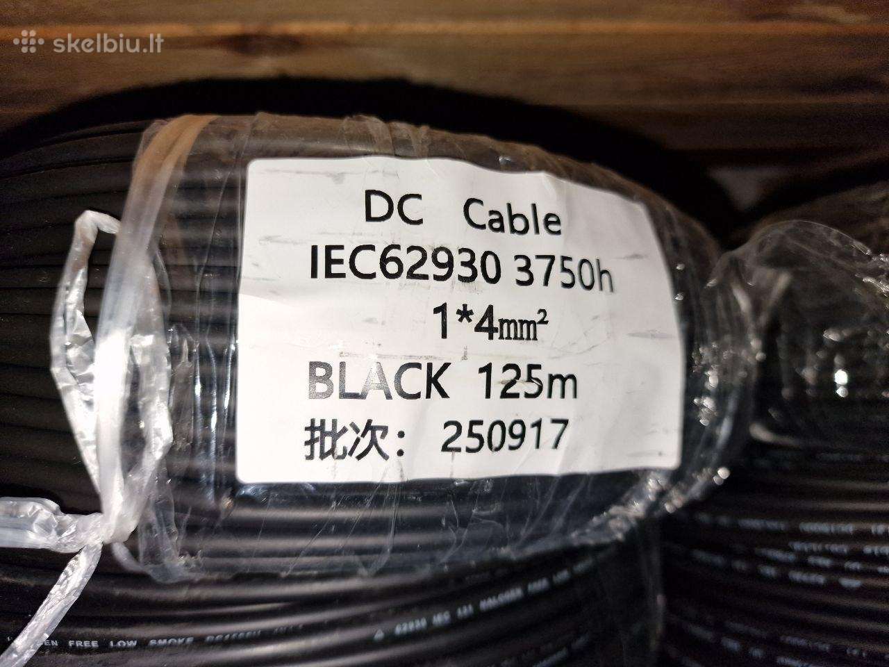Solar pv cable 4mm