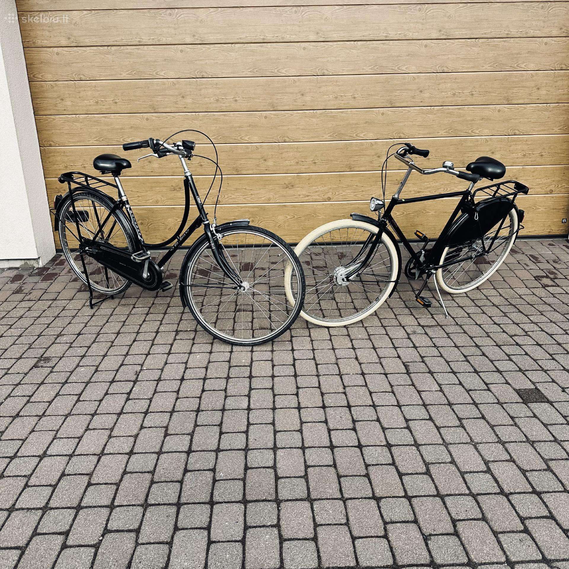 Retro stiliaus dviračiai.