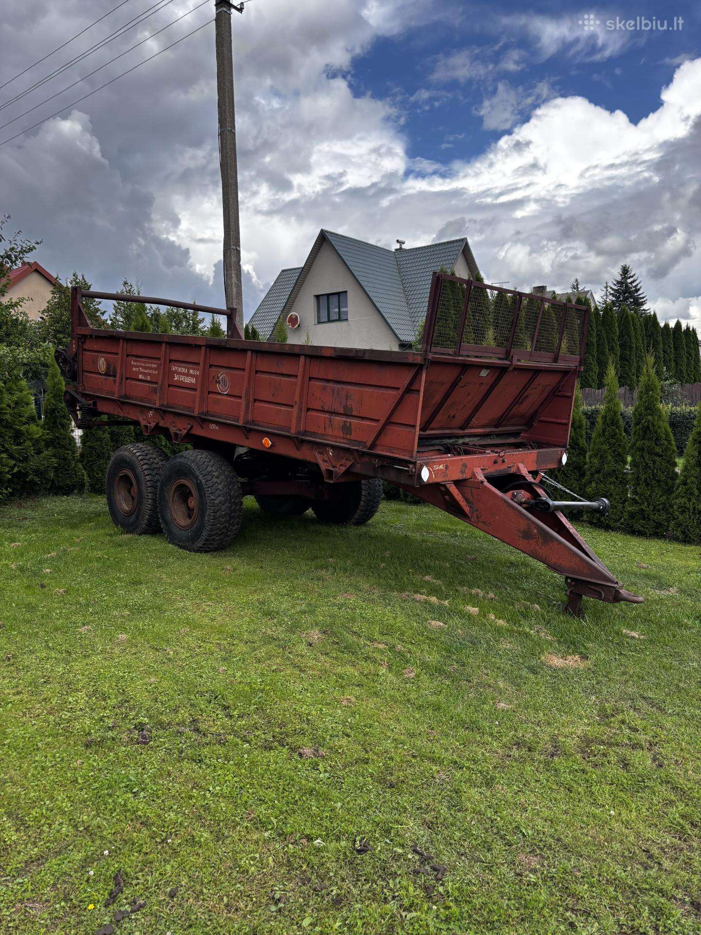 Parduodu mėšlo kratytuva Prt-11
