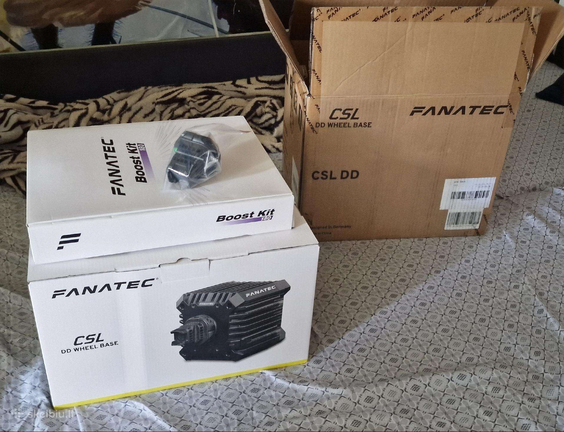 Fanatec Csl Dd 8nm + Csl Pedals Lc