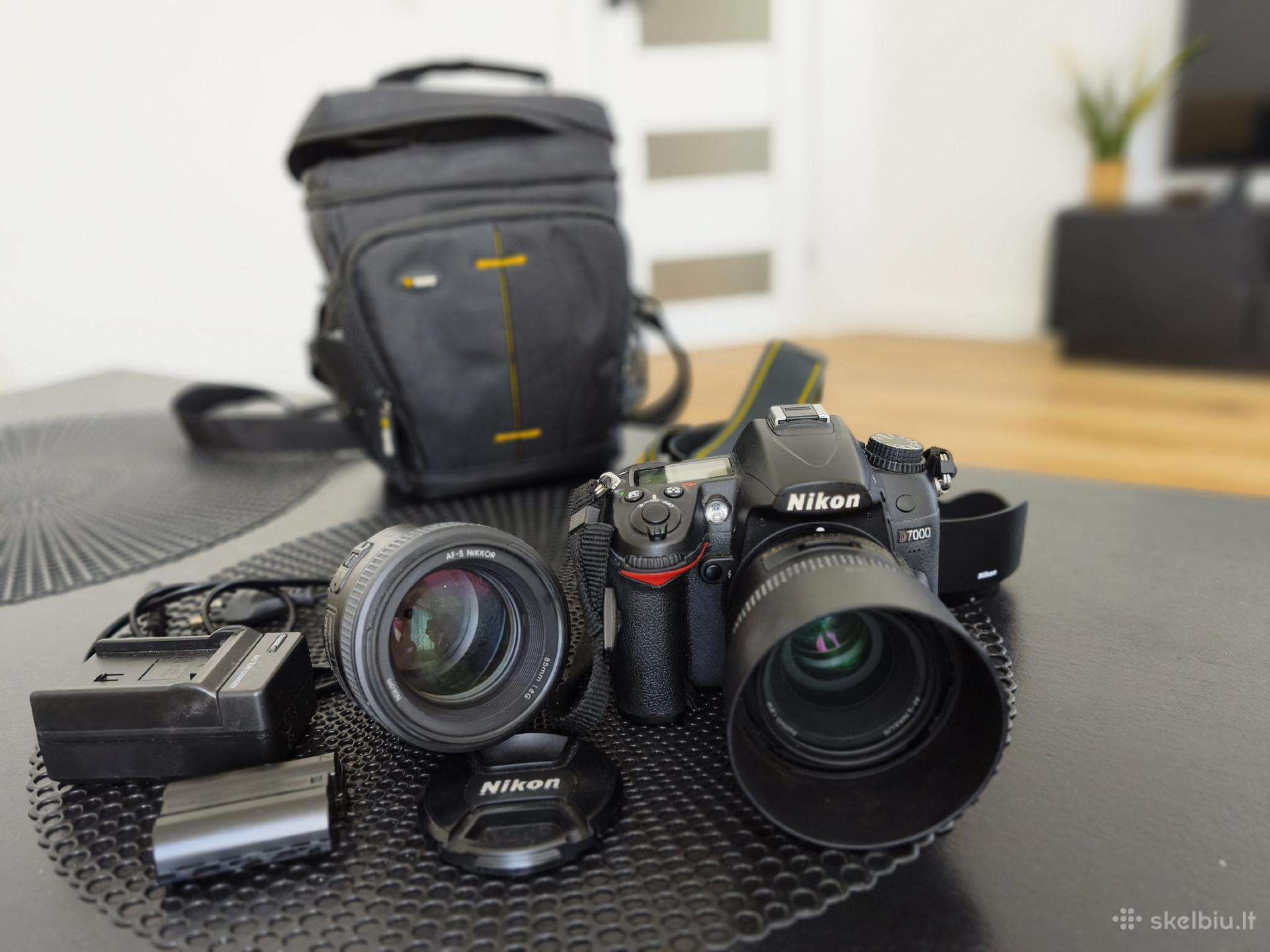 Nikon D7000 + 50 mm f/1.8g + 85 mm f/1.8g